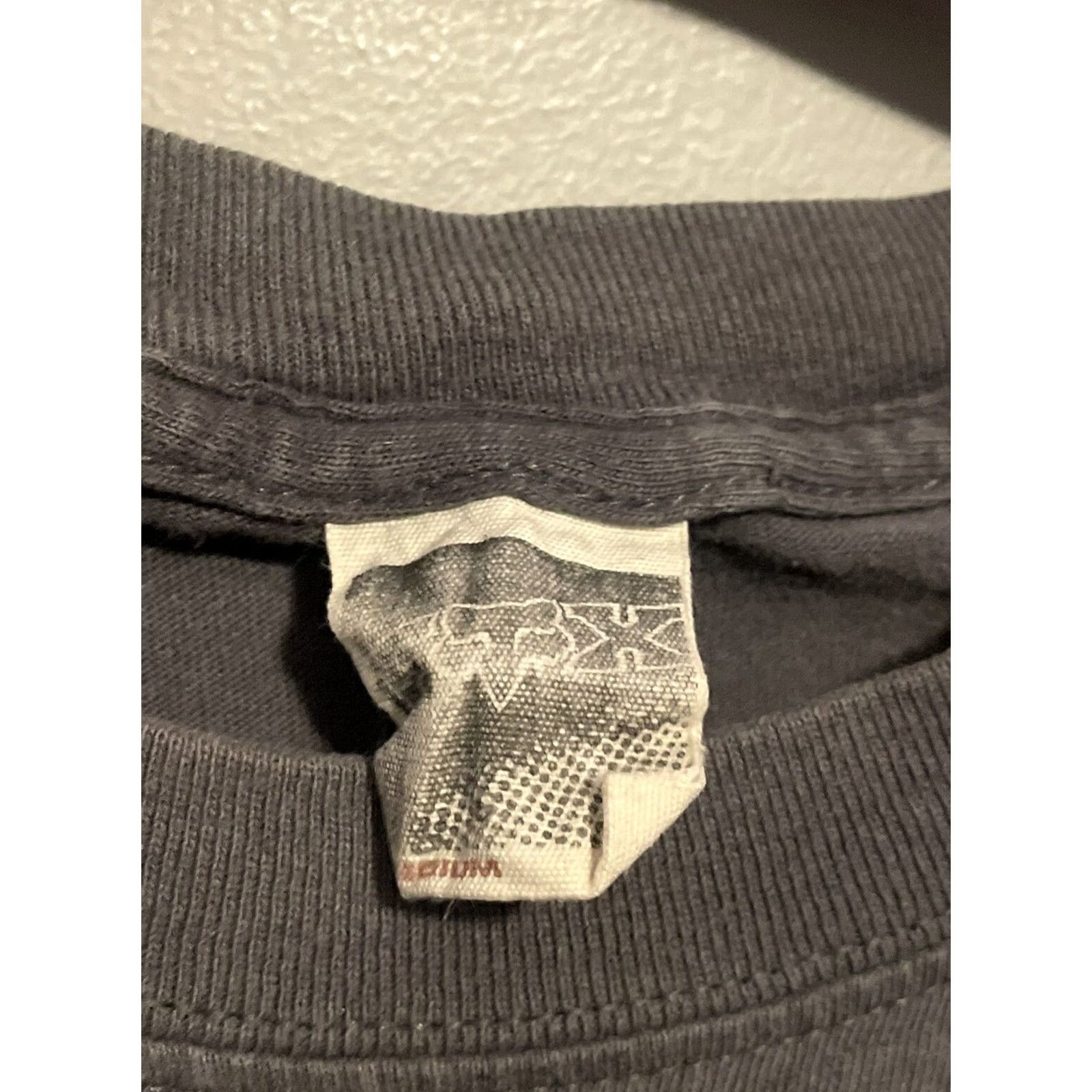 Fox Racing VINTAGE Fox Skull T-Shirt Grey M Men Medium Shirt Size US M / EU 48-50 / 2 - 4 Thumbnail
