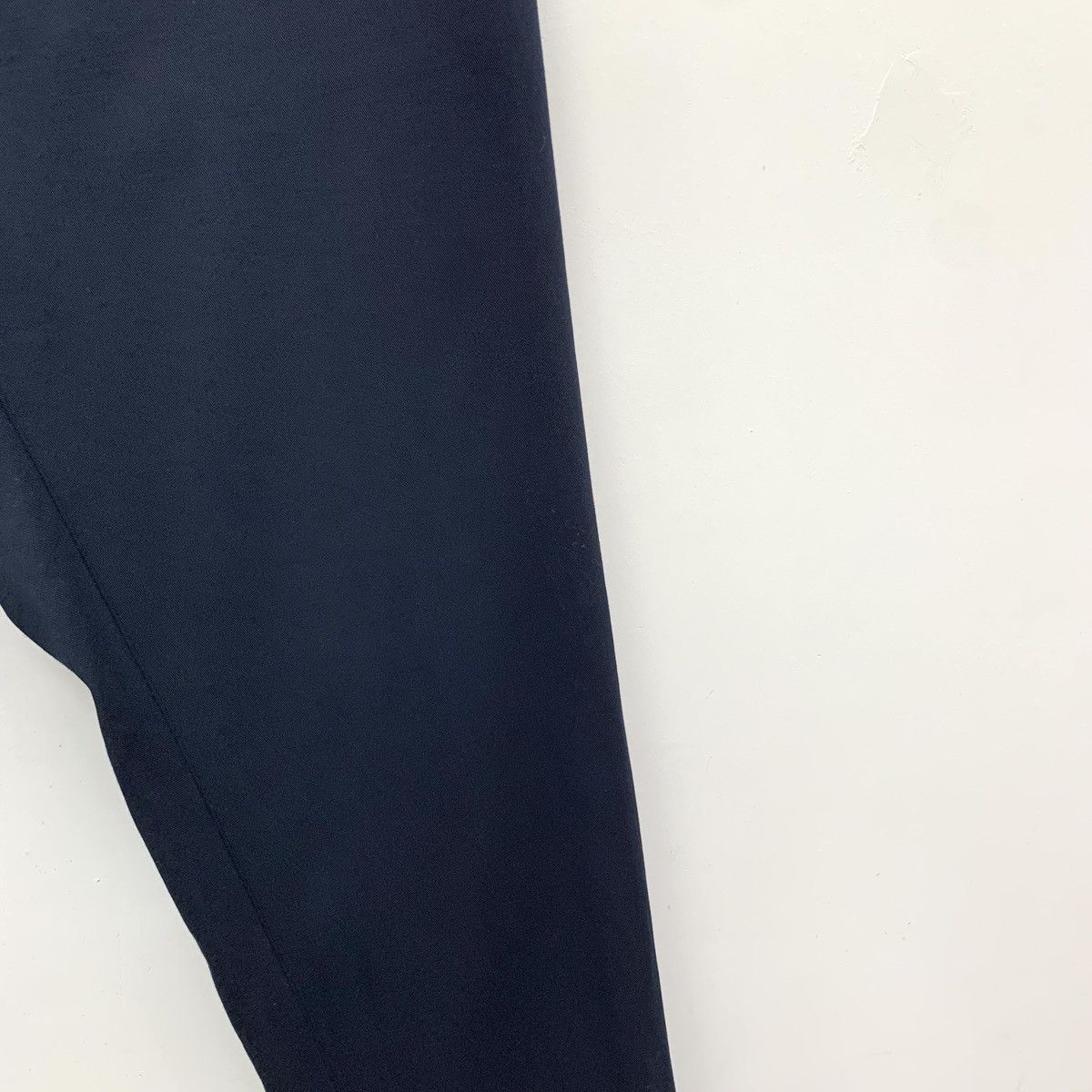 Prada Prada Navy Blue Velcro Cotton Casual Pants K26WX Size US 36 / EU 52 - 4 Thumbnail