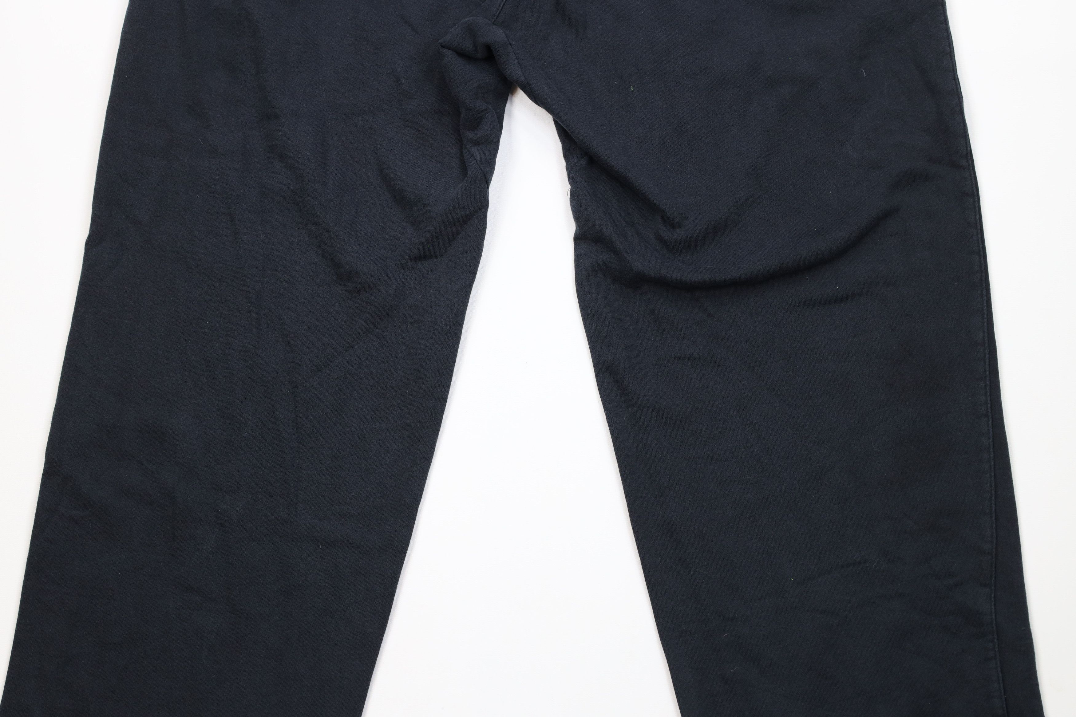 Nike Vintage Nike Scott Mini Swoosh Wide Leg Sweatpants Black Size US 40 / EU 56 - 11 Thumbnail
