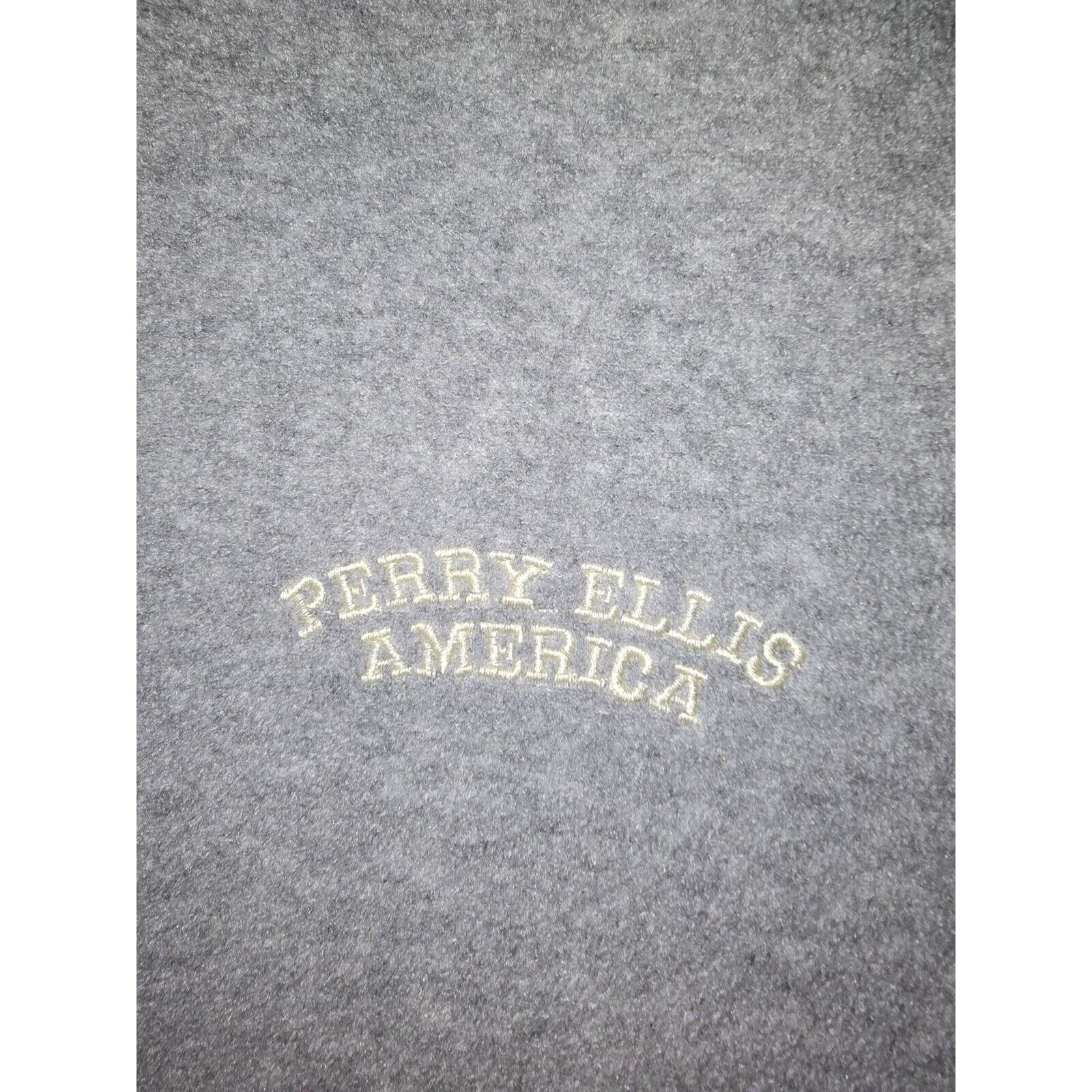 Perry Ellis Perry Ellis Pullover 1/4 Zip XXL 2XL Fleece Gray Men's Soft Size US XXL / EU 58 / 5 - 2 Thumbnail