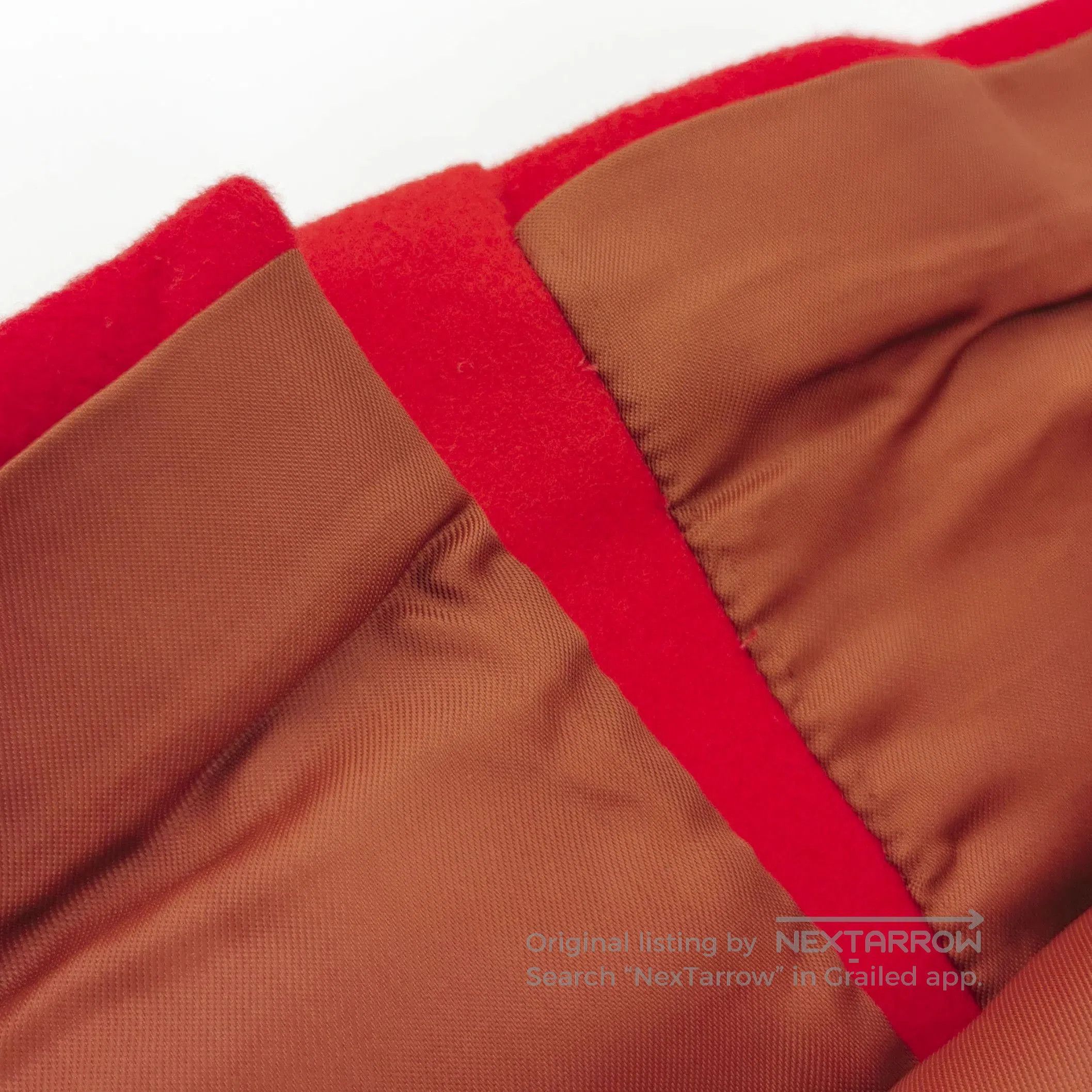 Prada Prada Red Wool Mini Skirt with Detail . Size 37" - 5 Thumbnail