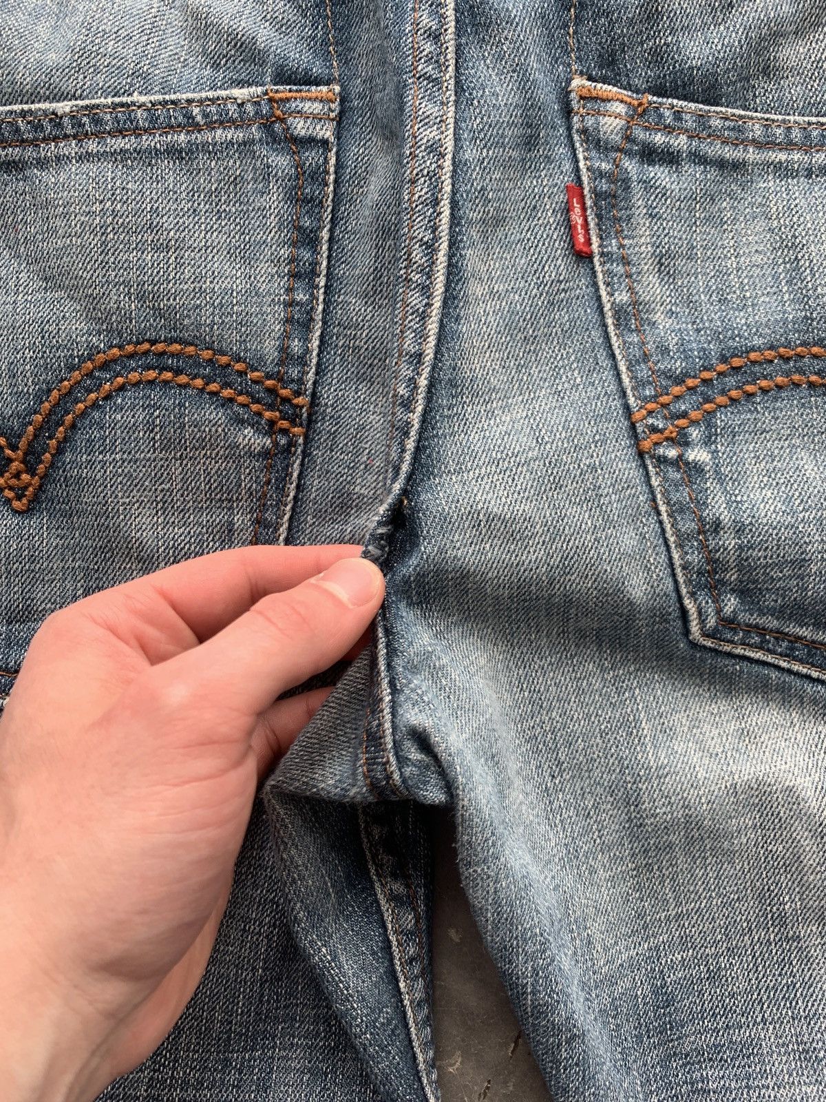 Levi's Crazy Vintage Y2K Levi’s Low Loose Fit Jeans Baggy Skater Size US 36 / EU 52 - 8 Thumbnail