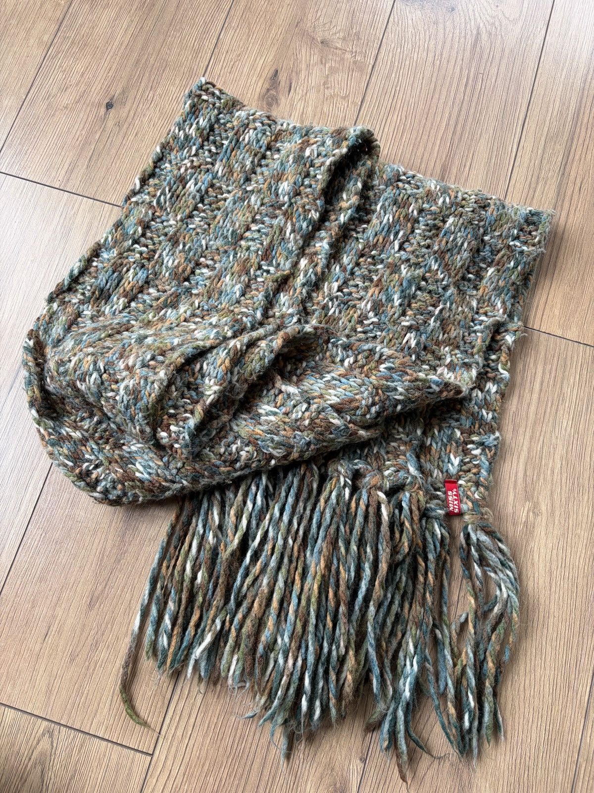 Miss Sixty Miss Sixty Multicolor Knitted Scarf Muffler Super Long Size ONE SIZE - 1 Thumbnail