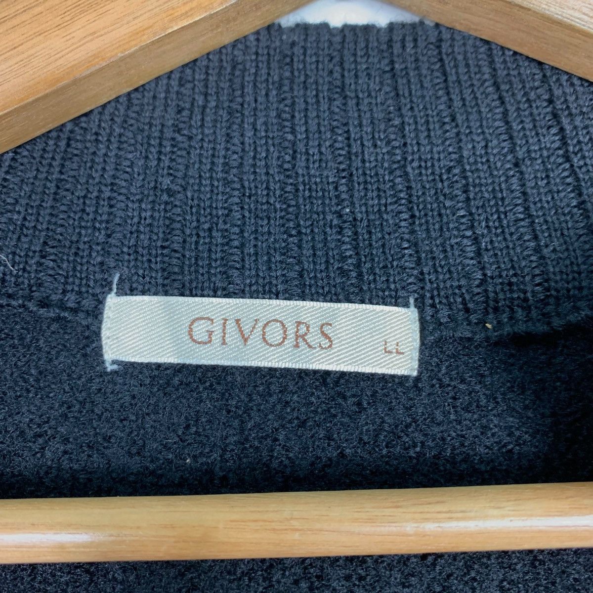 Japanese Brand GIVORS Checked Tartan Wool Jacket Knitted Sleeve #0099-C6 Size US L / EU 52-54 / 3 - 15 Thumbnail