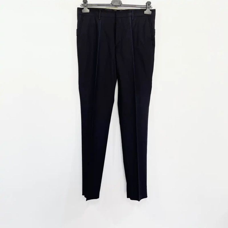 Givenchy Givenchy Black Cotton Casual Pants for Men 0089 Size US 36 / EU 52 - 1 Thumbnail