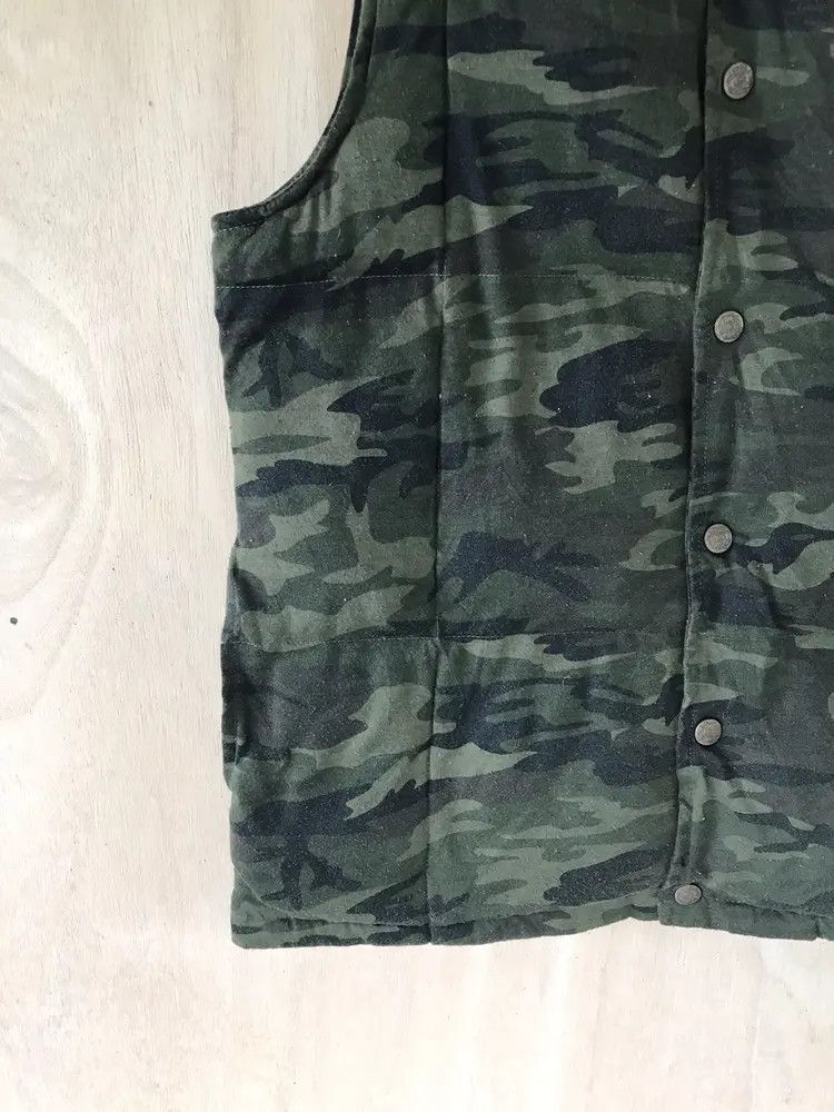 Japanese Brand Collezione Camouflage Puffer Vests Size US M / EU 48-50 / 2 - 5 Thumbnail