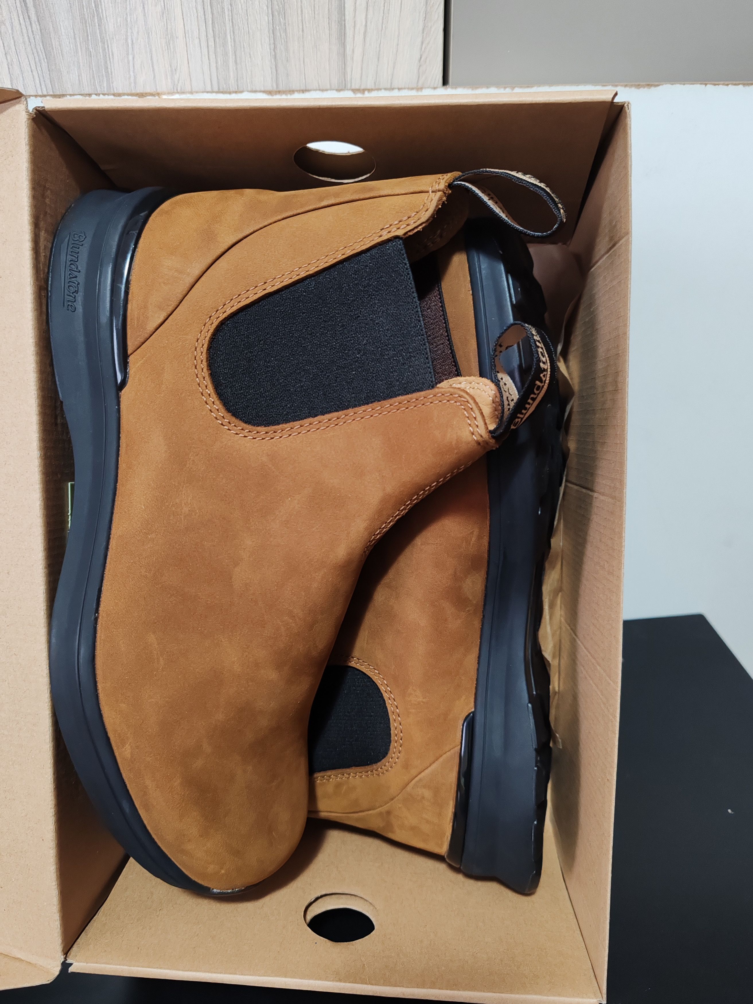 Blundstone bottines Chelsea Blundstone/Crazy Horse Tg:43 Size US 10.5 / EU 43-44 - 12 Thumbnail