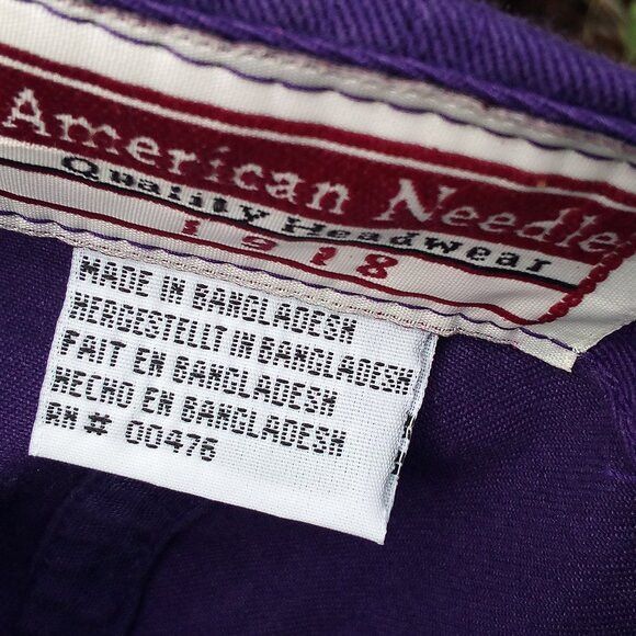 NBA × Vintage NWT Vintage American Needle Los Angeles Lakers Strap Hat Size ONE SIZE - 6 Thumbnail