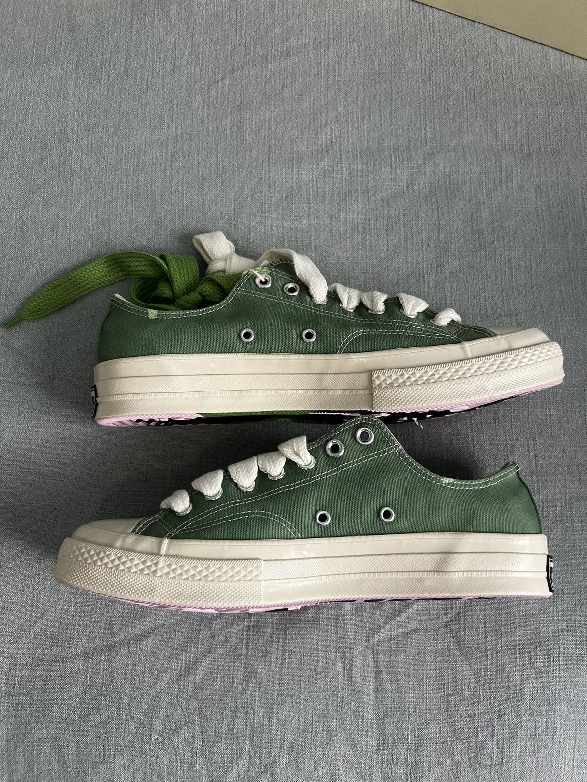 Converse × Golf le Fleur Digi-Camo Green le FLEUR* x Converse Size US 9.5 / EU 42-43 - 6 Thumbnail