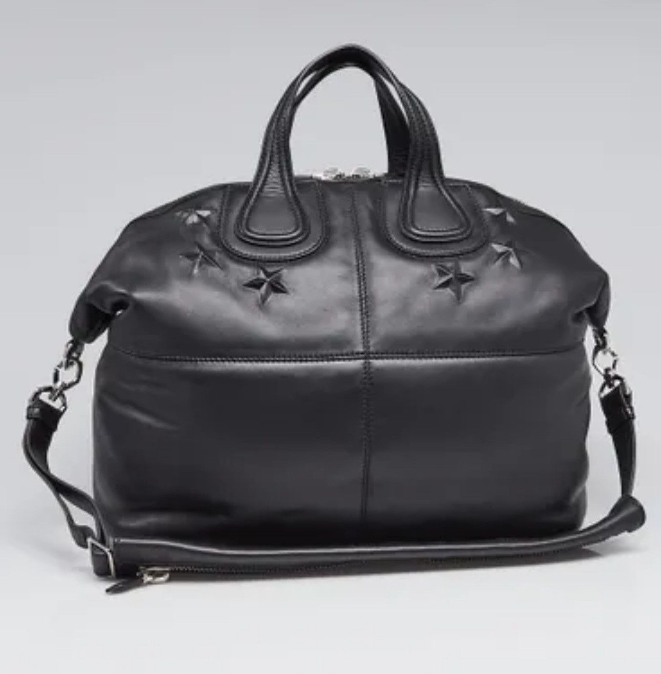 Givenchy Large Black Leather Nightingale