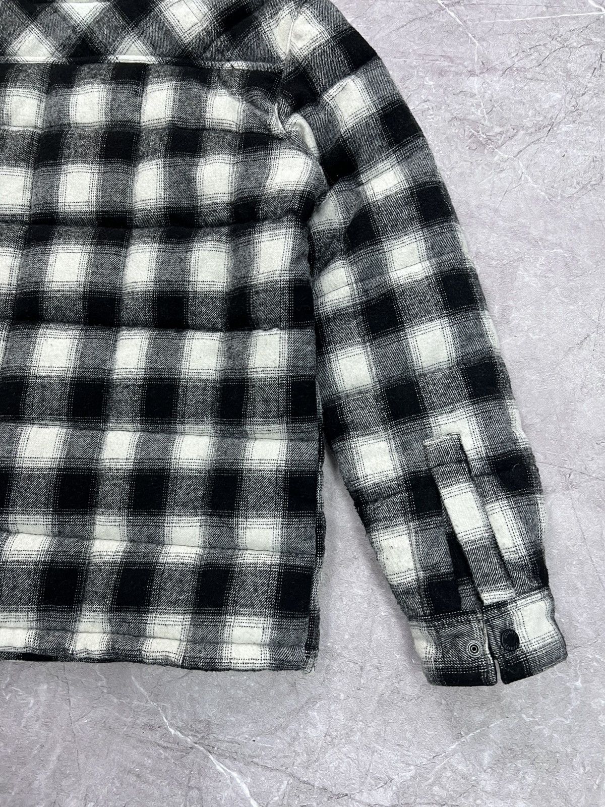 Schott × Vintage VINTAGE 90s WOOL FLANNEL SCHOTT DOWN SHIRT Y2K Size US M / EU 48-50 / 2 - 12 Thumbnail