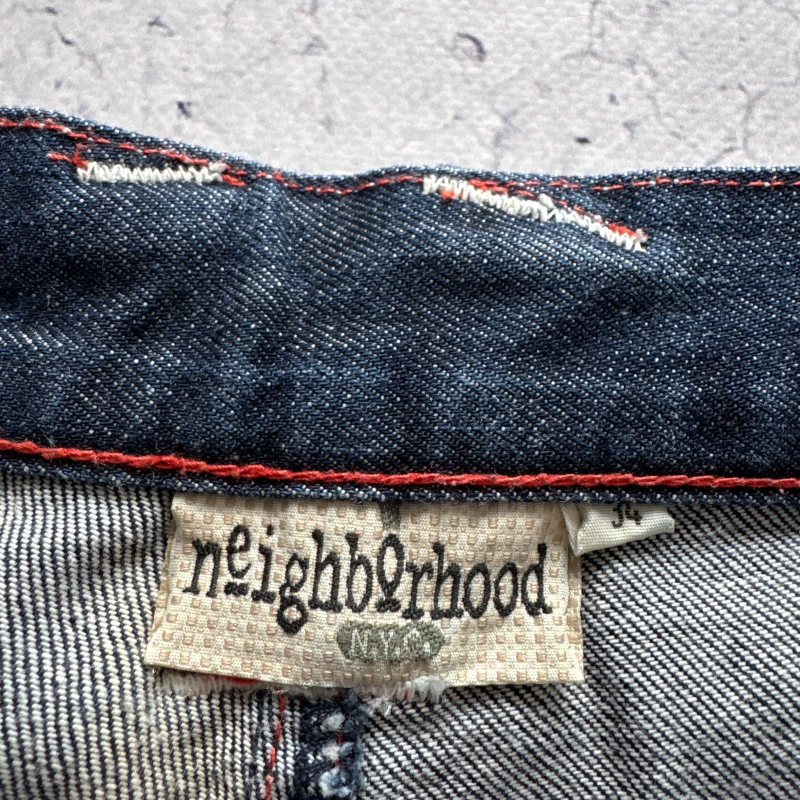 Neighborhood Neighborhood Selvedge Japan Denim Baggy Jeans Mens 34 Size Size US 34 / EU 50 - 9 Thumbnail