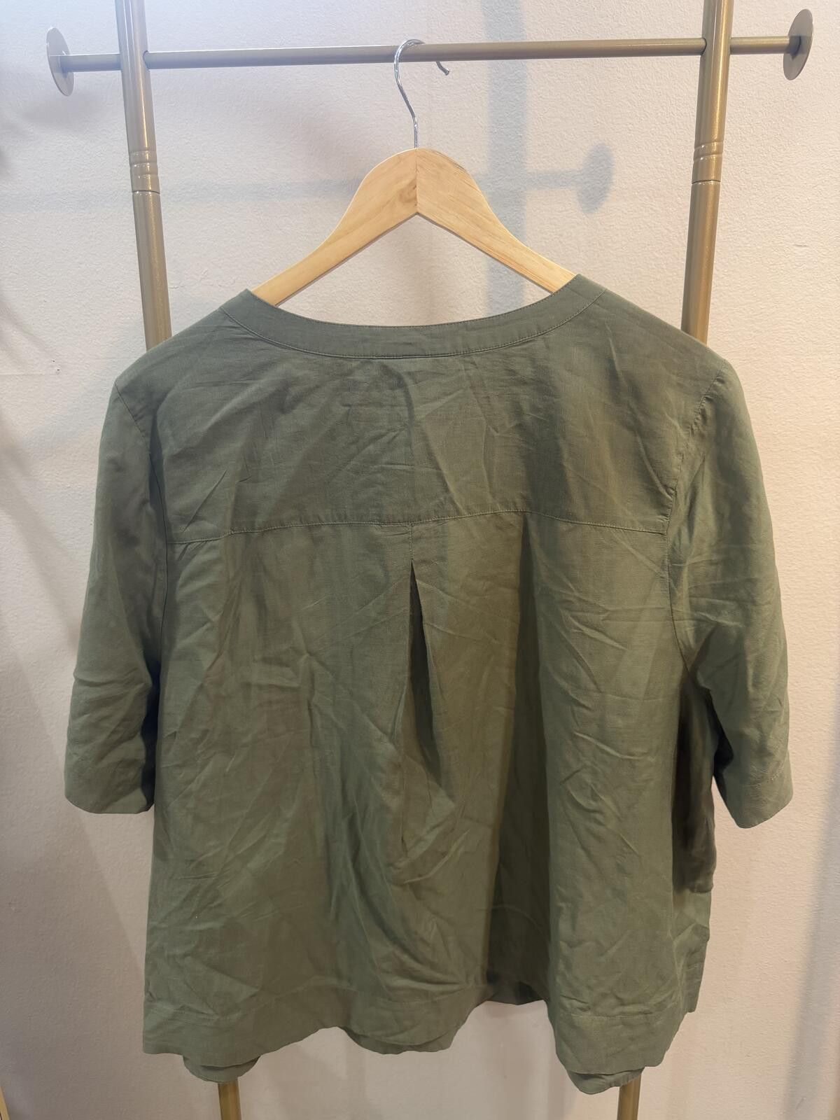 Other XXL Brand New Boho chic half-sleeve khaki Size XXL / US 16-18 / IT 52-54 - 5 Thumbnail