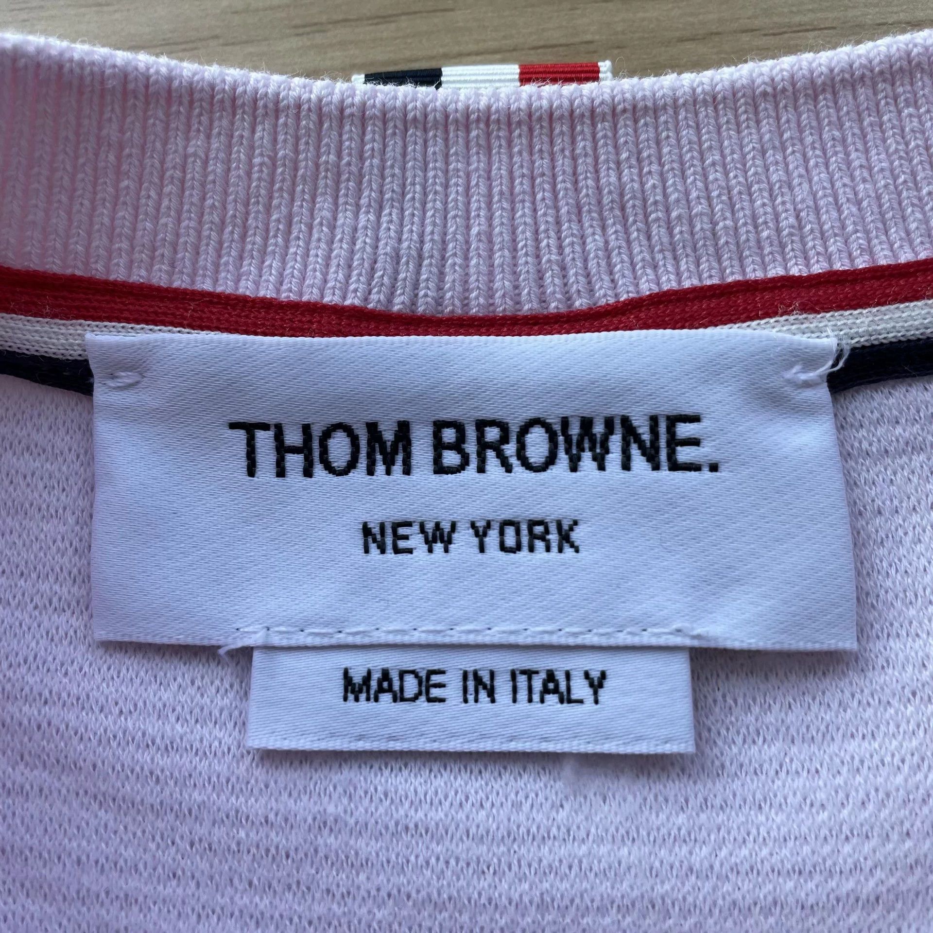 Thom Browne THOM BROWNE Classic 4-Bar Stripe Pink Sweatshirt Women's 36 Size XS / US 0-2 / IT 36-38 - 5 Thumbnail