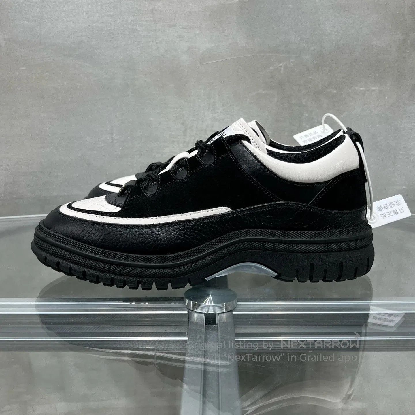 Chanel Chanel 25B Black and White Colorway Sports Shoes Size US 5.5 / IT 35.5 - 3 Thumbnail