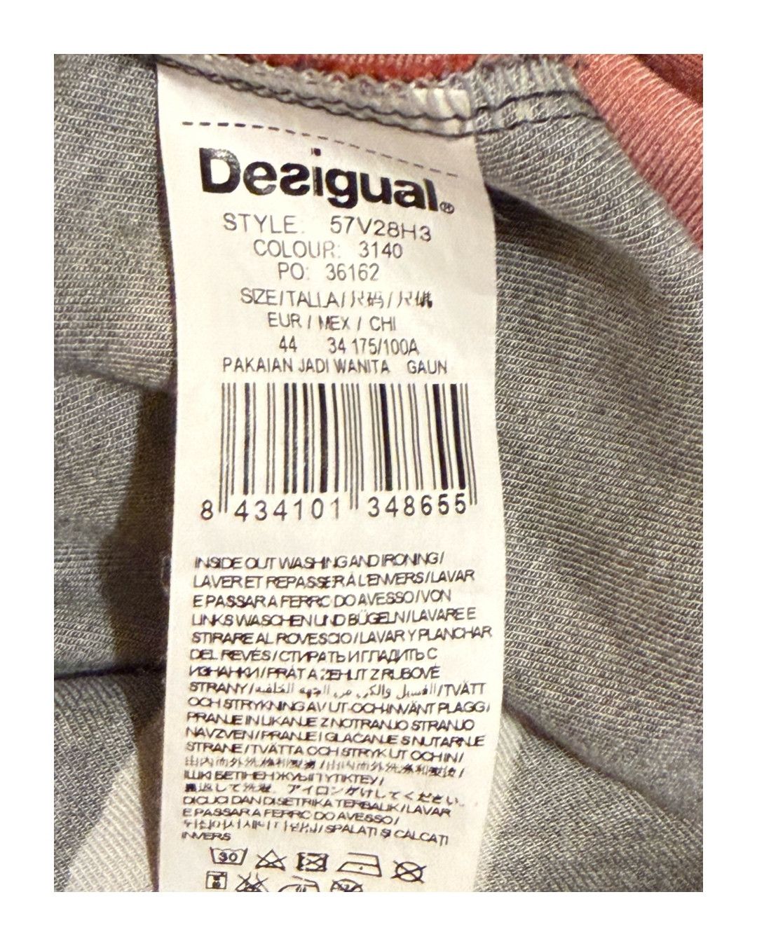 Desigual Desigual Dress Newspaper Print Y2K Size L / US 10 / IT 46 - 20 Thumbnail