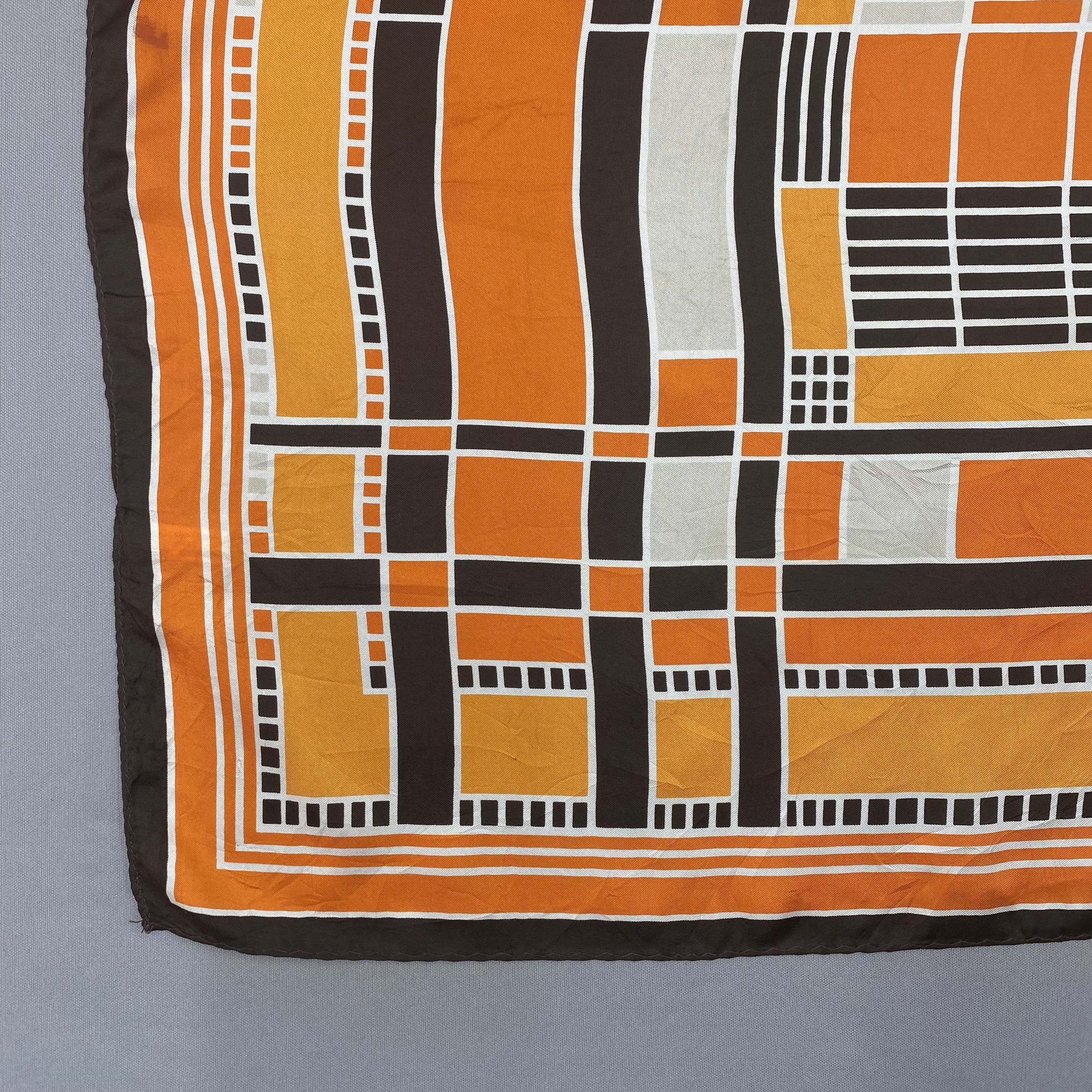 Japanese Brand Vintage Jan Chol SILK Scarf Twill Stole Wraps Scarves Size ONE SIZE - 8 Thumbnail