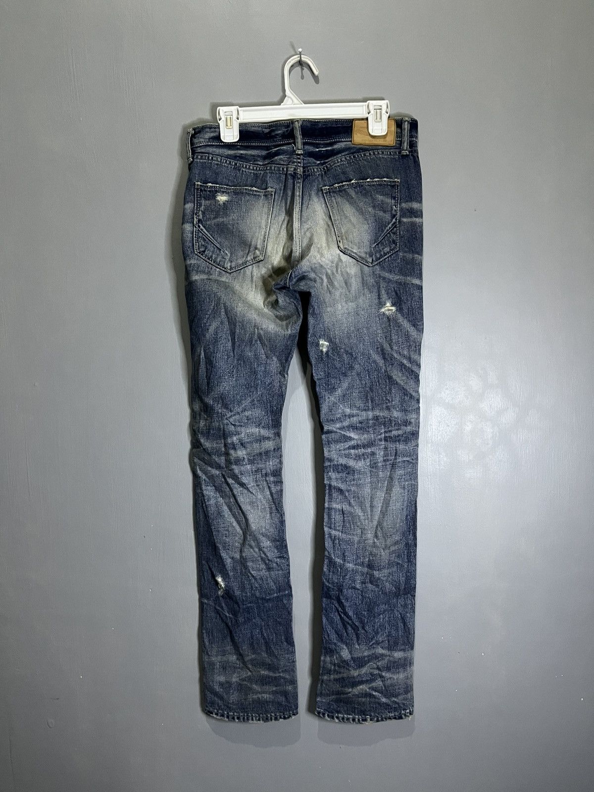 GOSTAR DE FUGA × Japanese Brand FUGA Japan CIStylish Fades Skinny Fit Denim Size US 32 / EU 48 - 7 Thumbnail