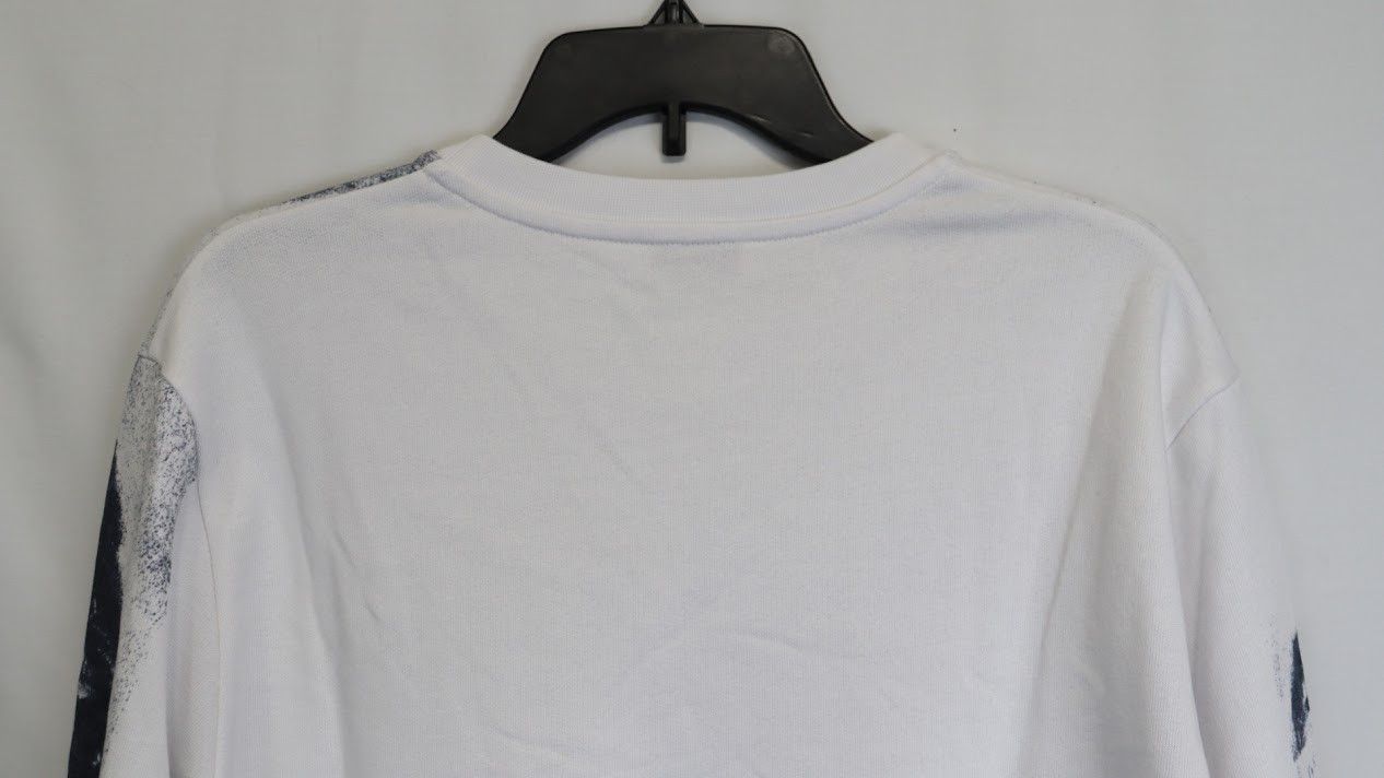 Alexander McQueen o1rshd1 ***Defect / Sweatshirt in Blue and White Size US M / EU 48-50 / 2 - 11 Thumbnail