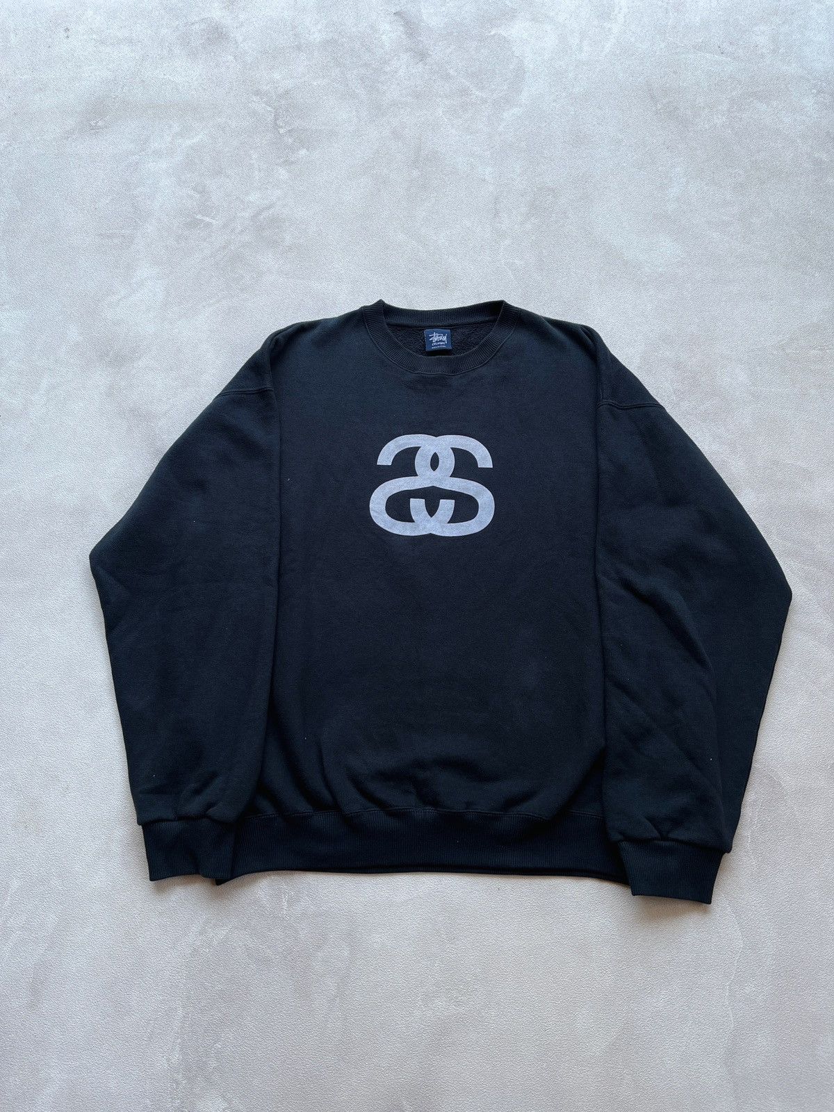 Stussy Stussy Crewneck Black Size US XL / EU 56 / 4 - 1 Thumbnail