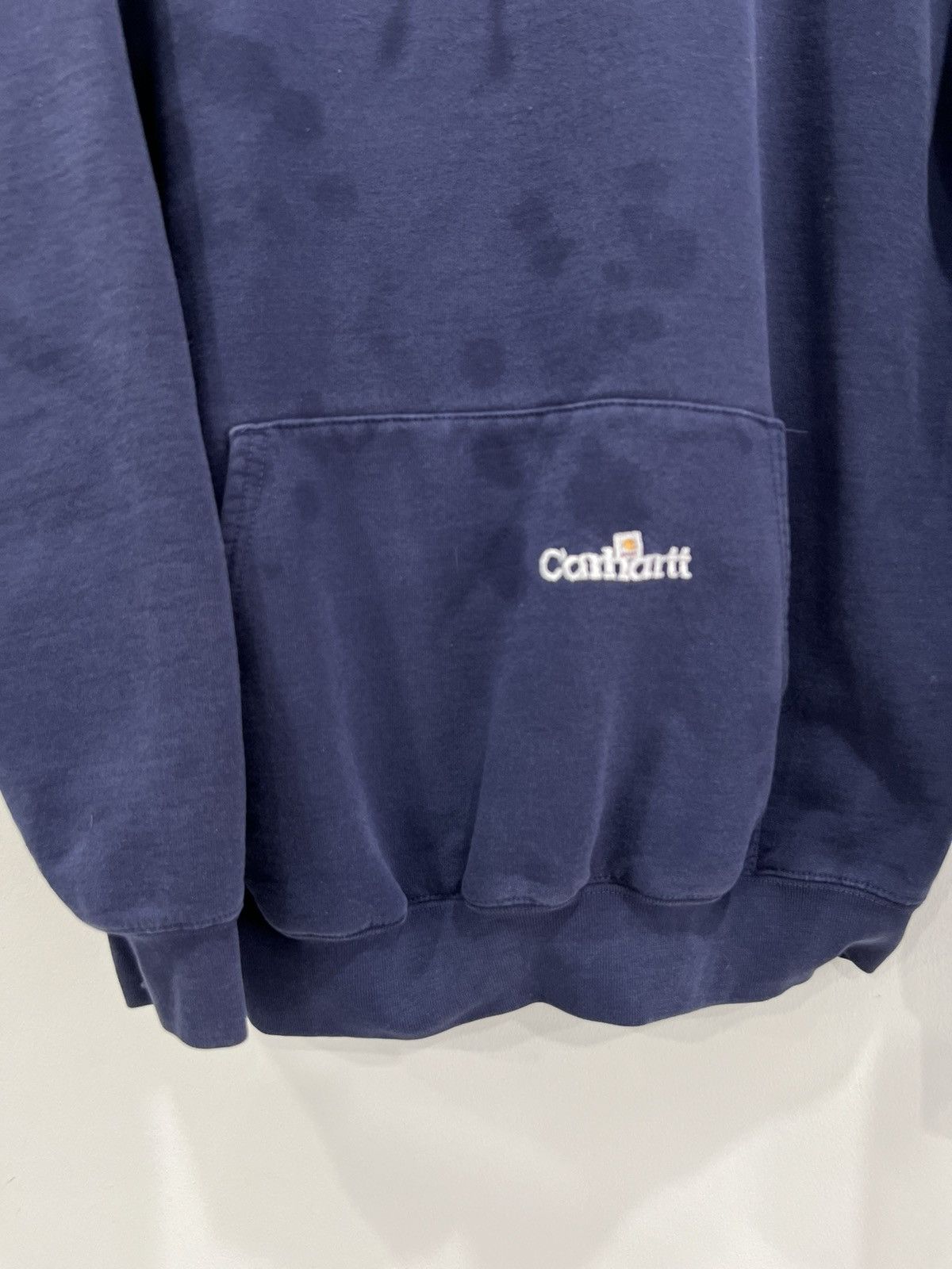 Carhartt Vintage Carhartt Hoodie Sweater Pullover Size US L / EU 52-54 / 3 - 2 Thumbnail