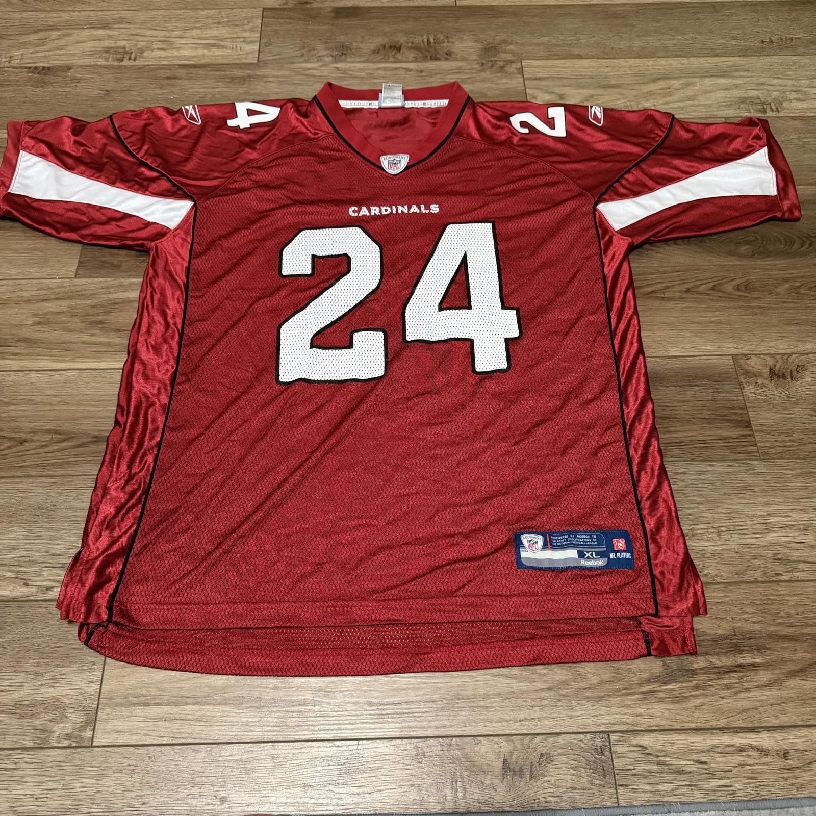 Reebok Adrian Wilson 24 Arizona Cardinals Reebok NFL Jersey XL Size US XL / EU 56 / 4 - 1 Thumbnail