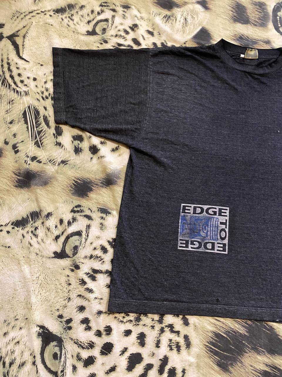 Quiksilver Vintage T-Shirt gray big print Quiksilver crazy Y2K Size US XXL / EU 58 / 5 - 5 Thumbnail