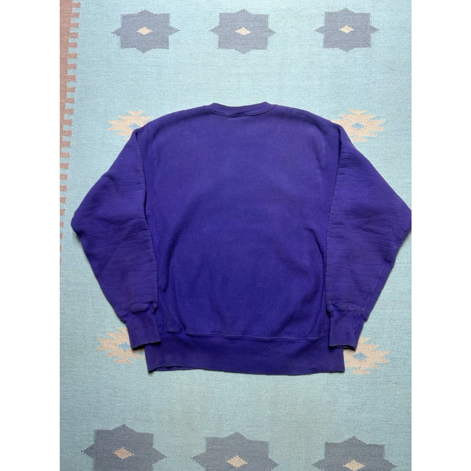 Vintage VINTAGE 90s Cambria Pines Lodge California Purple Sweatshirt Crewneck Large Men Pullover Shirt Size US L / EU 52-54 / 3 - 6 Thumbnail