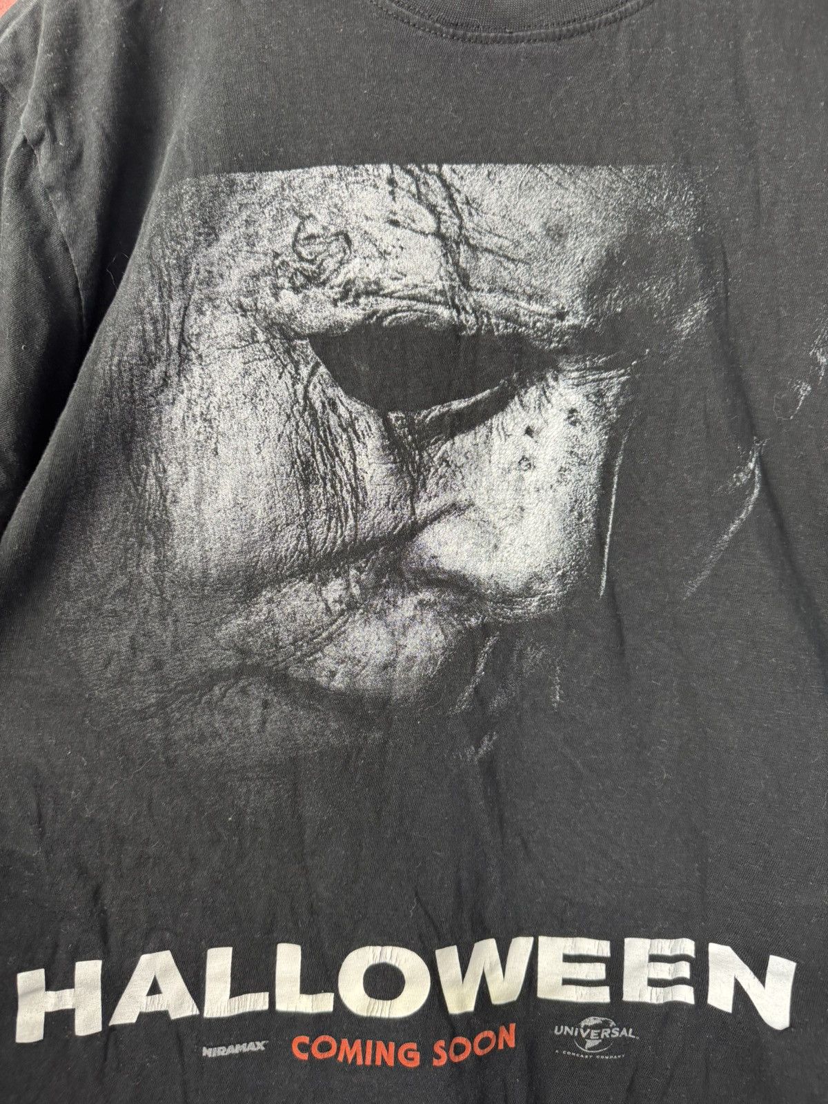 Vintage Halloween Michael Myers Movie Promo Tee Universal Vrg Vibe Size US L / EU 52-54 / 3 - 2 Thumbnail