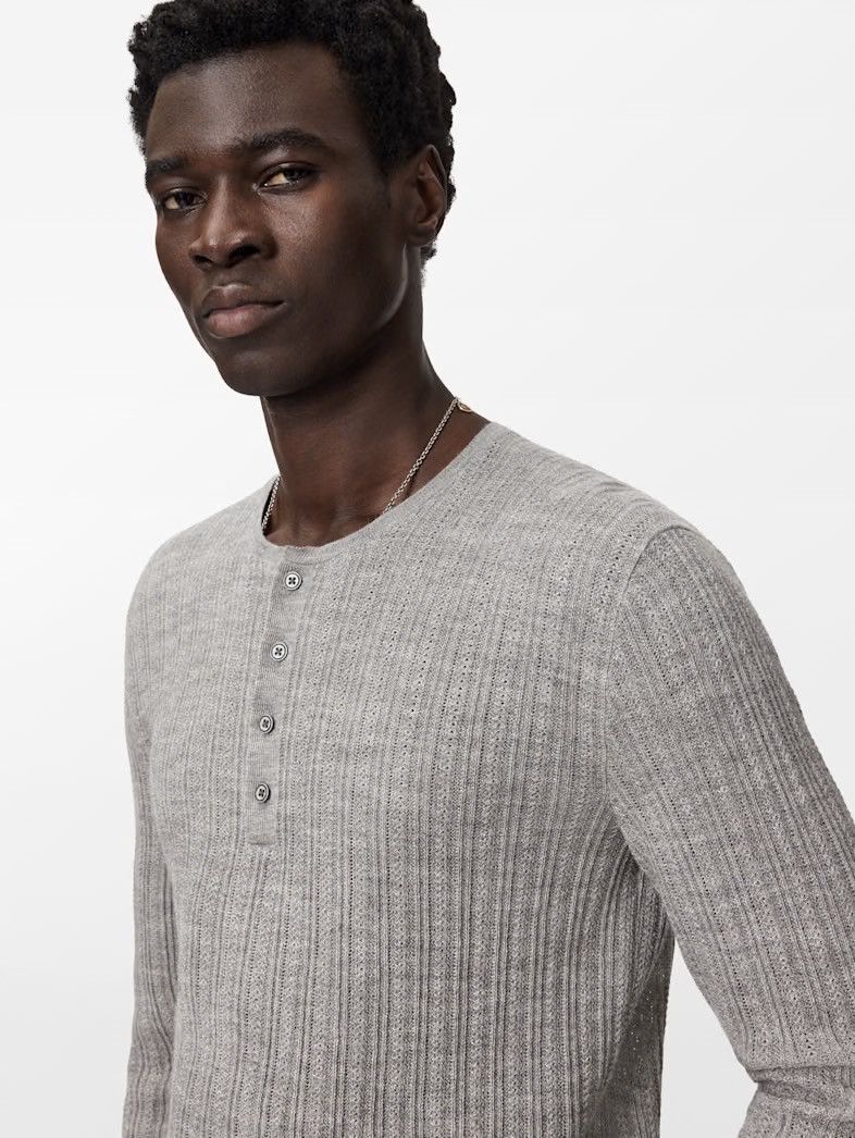 John Varvatos Michelle Henley XXL Size US XXL / EU 58 / 5 - 2 Thumbnail