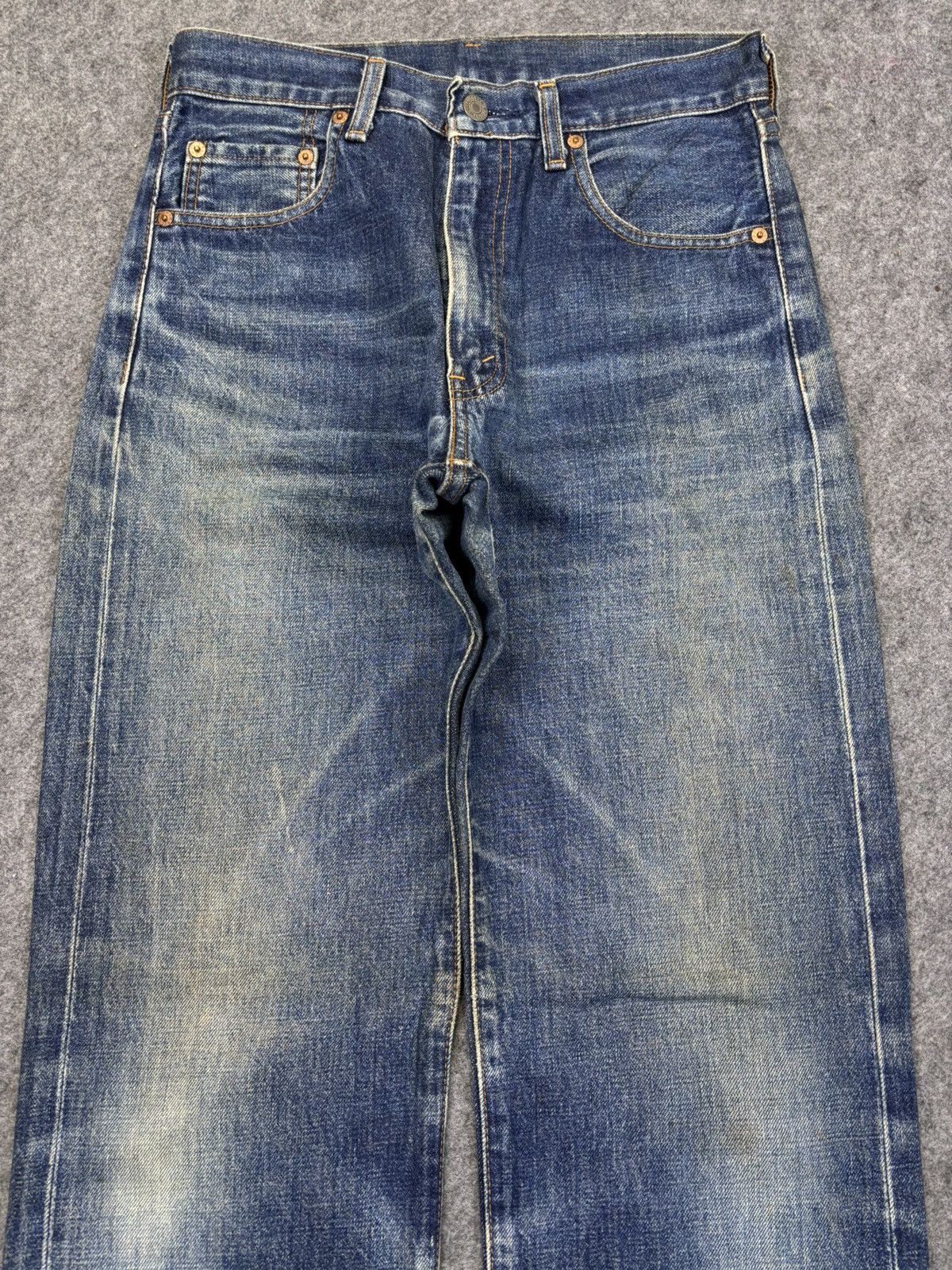 Levi's 💥Vtg 90s💥Levis Capital E Lot 502 Denim F952 Size US 28 / EU 44 - 3 Thumbnail