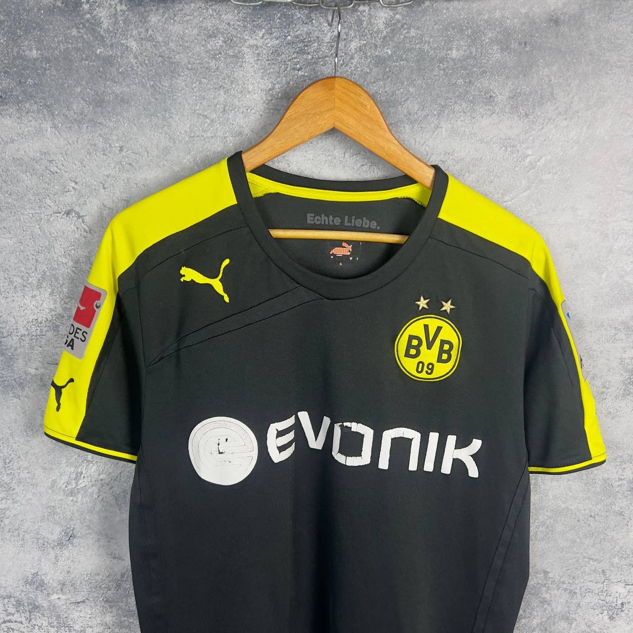 Puma Puma Borussia Dortmund 2014 Away Soccer Jersey Men's Size M` Size US M / EU 48-50 / 2 - 2 Thumbnail