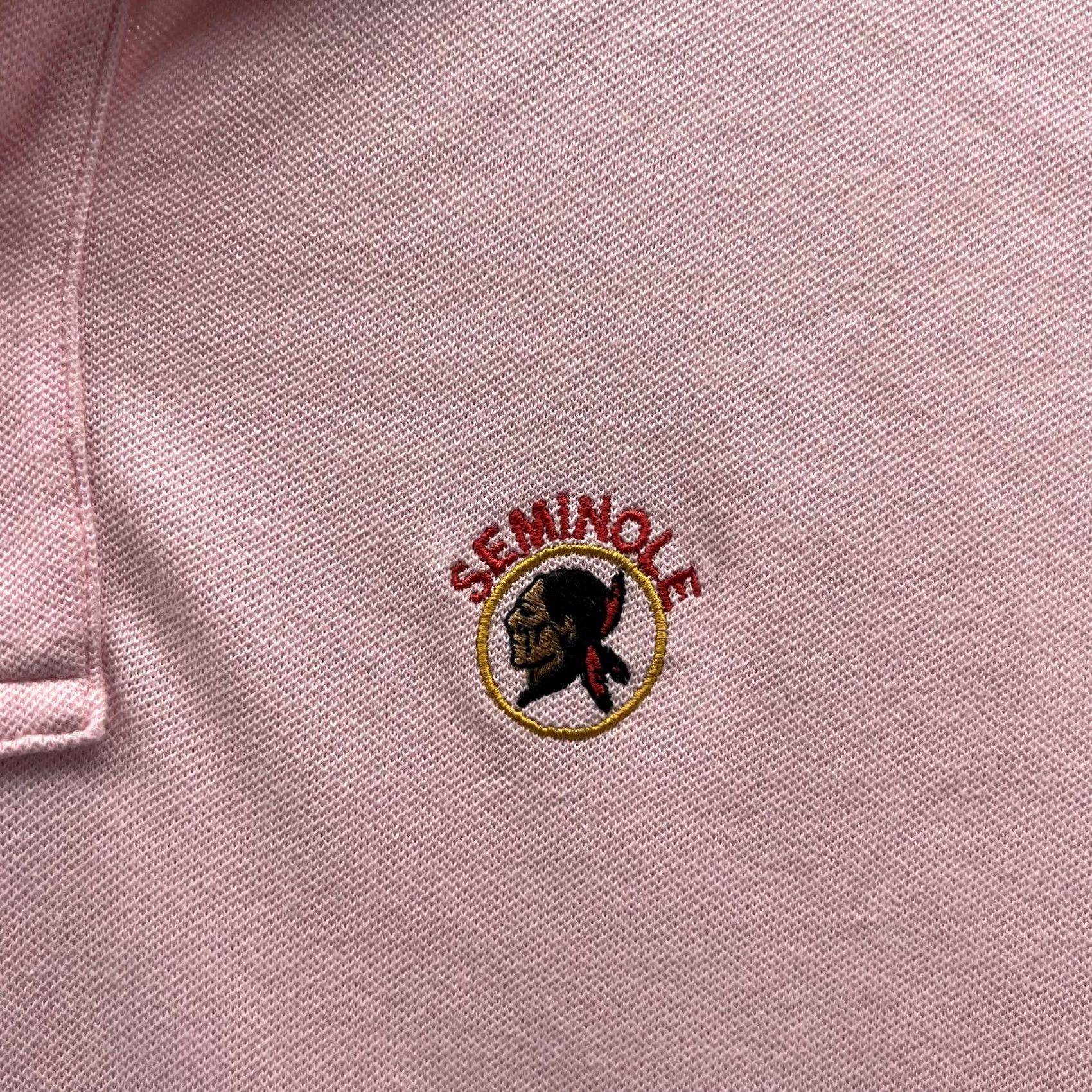 Polo Ralph Lauren Polo Ralph Lauren Polo Shirt Women Medium Pink Solid Short Sleeve Collared Button Vintage No Size M / US 6-8 / IT 42-44 - 6 Thumbnail
