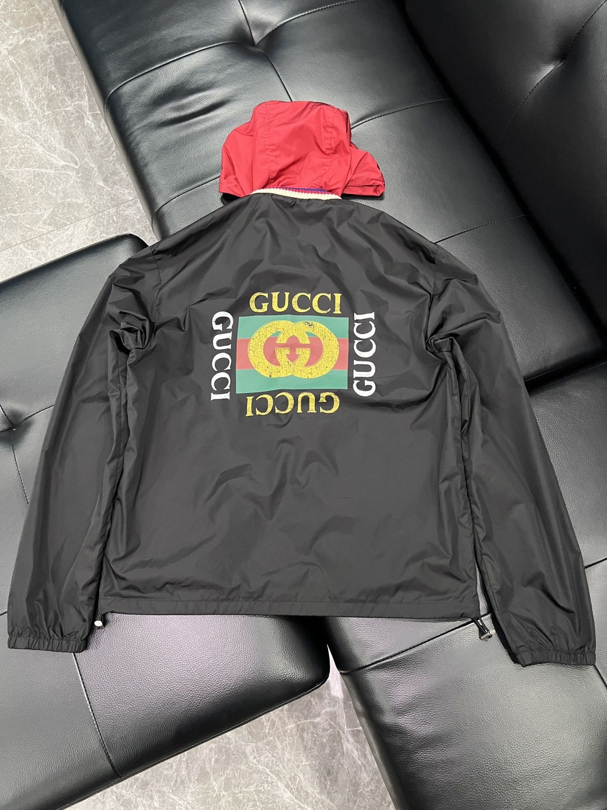 Gucci Gucci Double G Buckle Logo Technical Jacket Size US S / EU 44-46 / 1 - 1 Thumbnail
