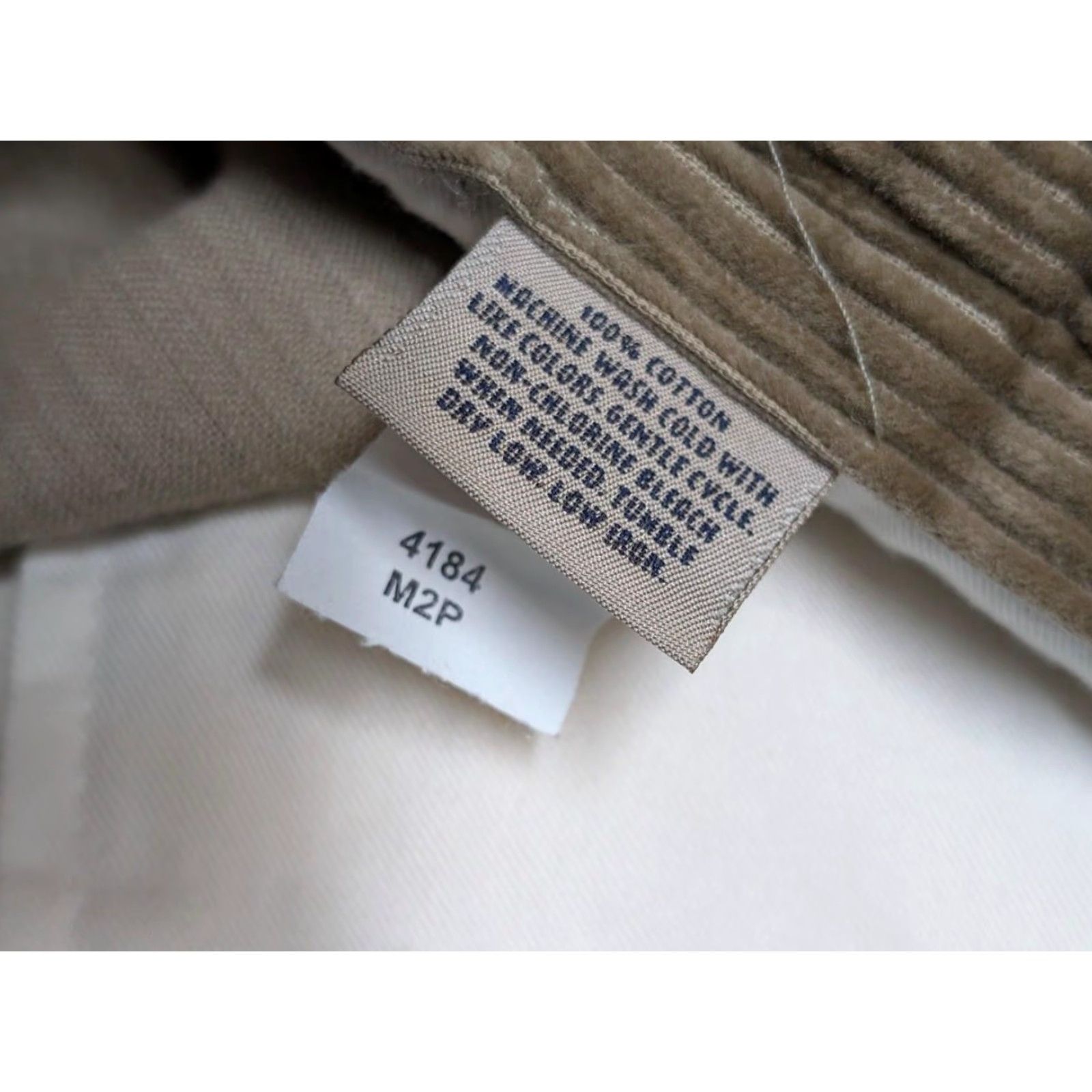 Bills Khakis BILLS KHAKIS USA made thick CORDUROY pants 40x34 pleated Loose Relaxed brown M2P Mens Corduroy Pants 1950's Swing 1940's Size US 40 / EU 56 - 6 Thumbnail