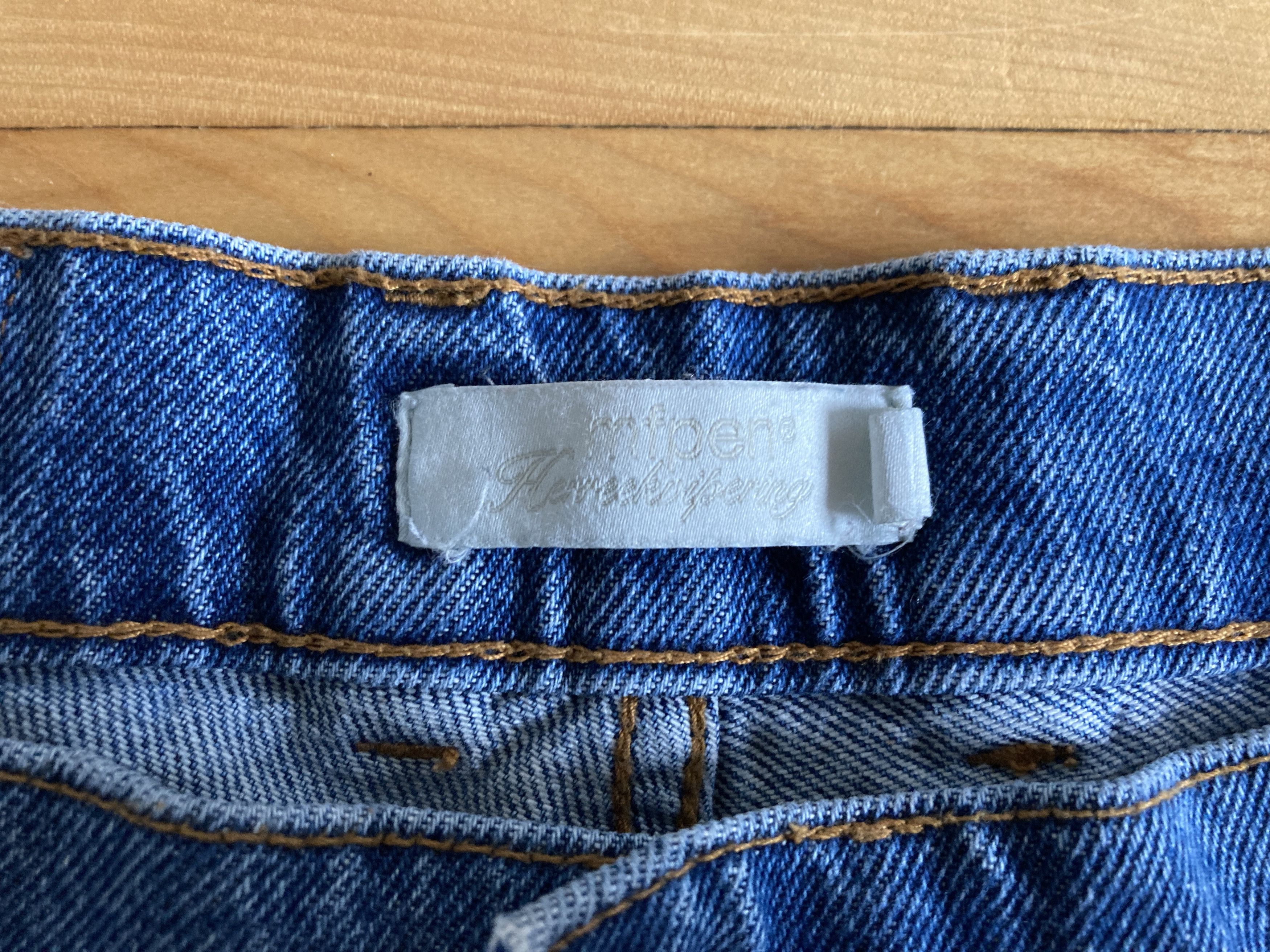 Mfpen Big Jean Shorts (Blue) Size US 30 / EU 46 - 13 Thumbnail