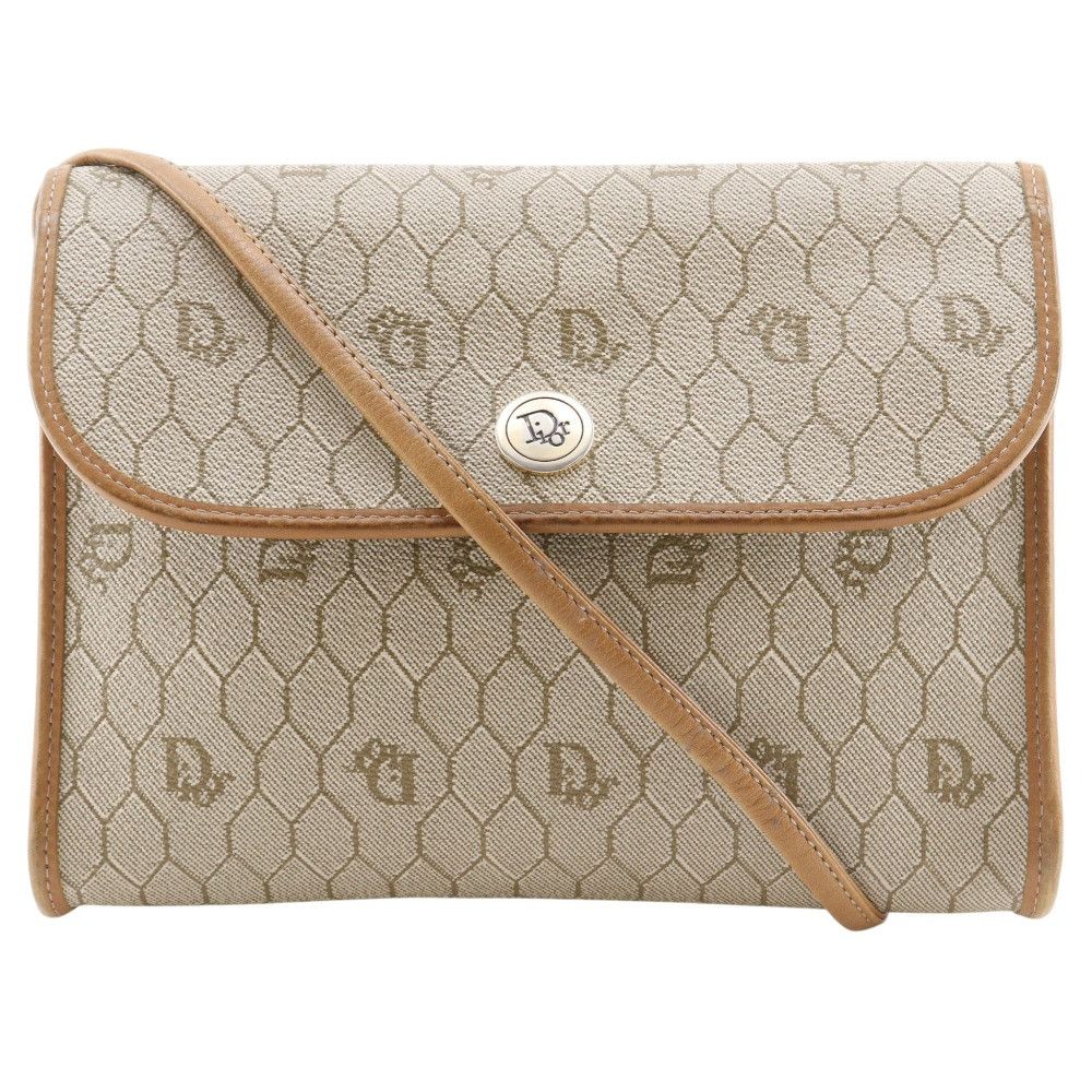 Dior Dior Christian Dior Honeycomb PVC Shoulder Bag Plastic / Synthetic Crossbody Bag DUTY FREE for USA Size ONE SIZE - 1 Thumbnail