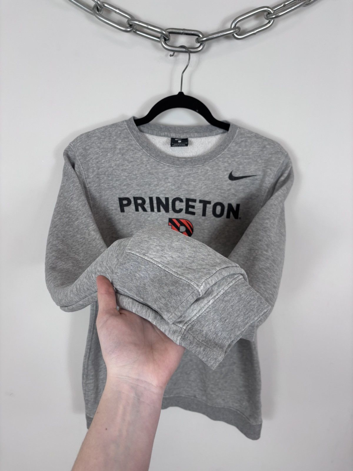 Nike Nike Princeton University Men’s Grey Sweatshirt Crewneck Size US S / EU 44-46 / 1 - 8 Thumbnail
