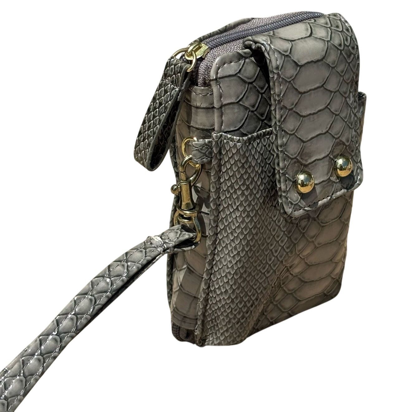 Other Y2K Gray Faux Snakeskin Wallet Size ONE SIZE - 2 Thumbnail