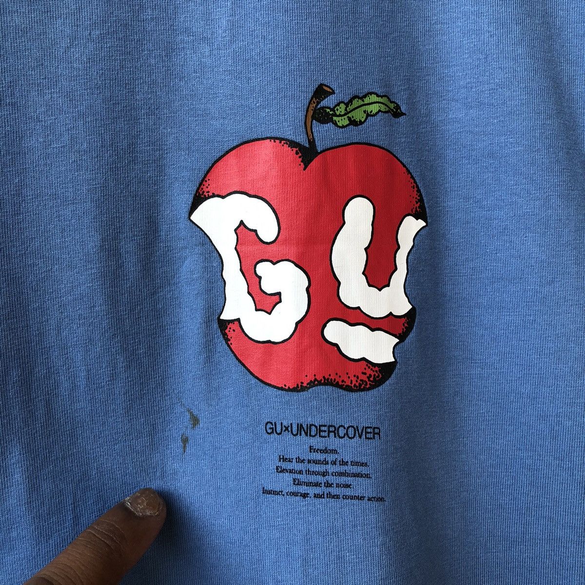 Undercover Gu x Undercover Sunfaded Tshirt Size US L / EU 52-54 / 3 - 4 Thumbnail