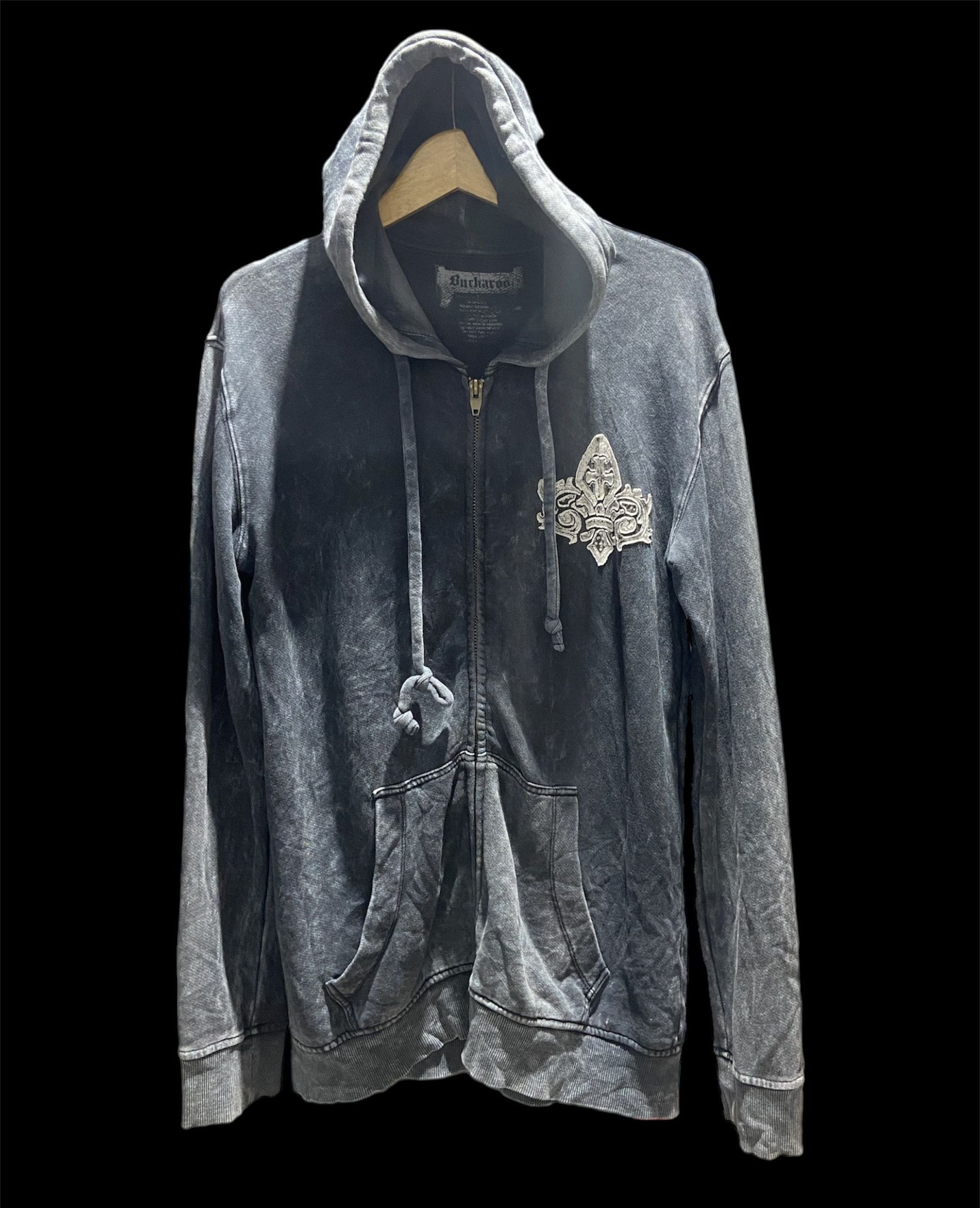 Beauty Beast Buckaroo skeleton washed hoodie lgb styled Size US L / EU 52-54 / 3 - 2 Thumbnail