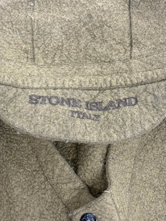 Stone Island Stone Island Sleeveless Hooded Khaki Vest Jacket Size US S / EU 44-46 / 1 - 8 Thumbnail