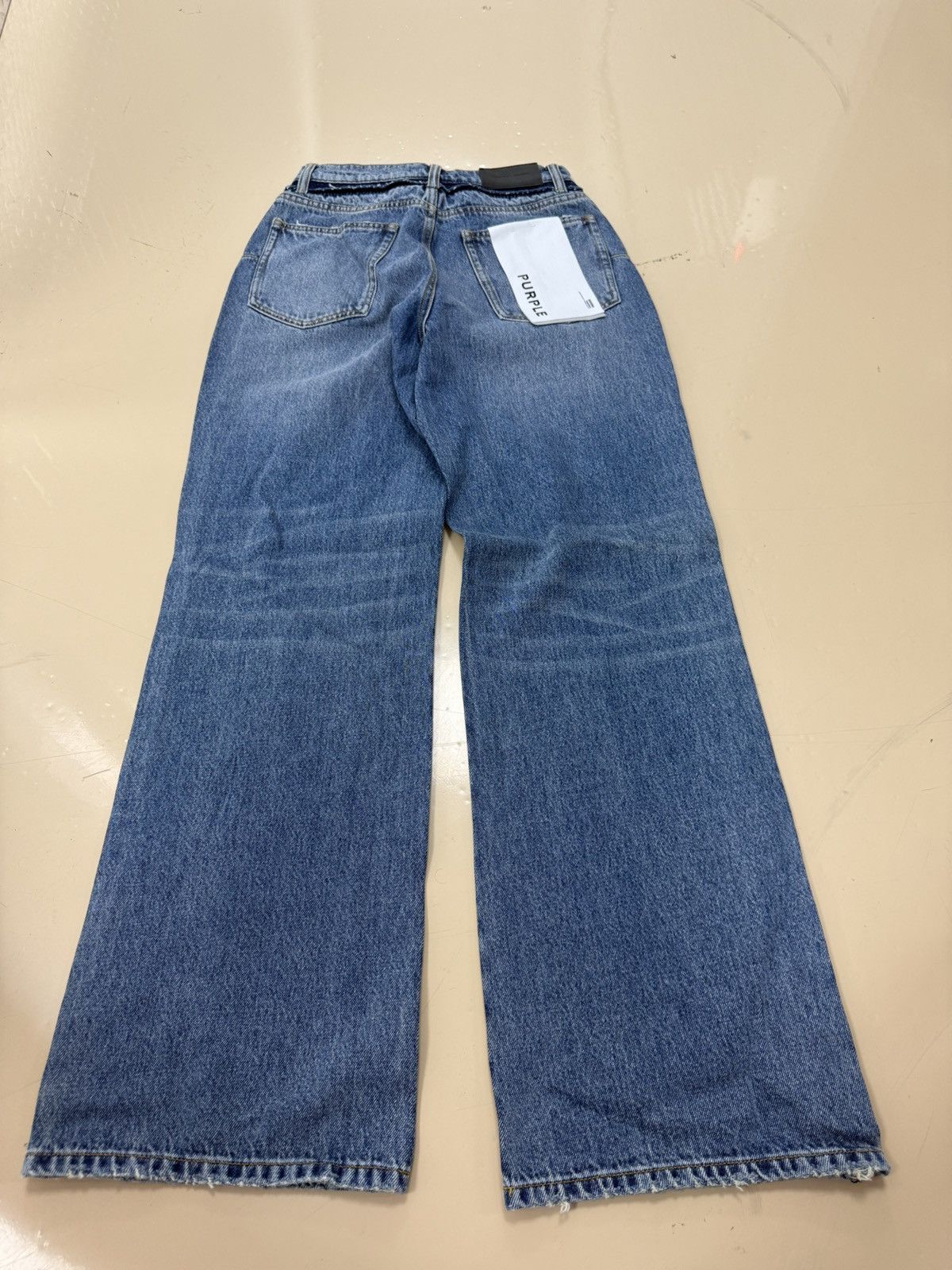 Other Purple Brand Wide Shadow Jeans Size 26" / US 2 / IT 38 - 5 Thumbnail