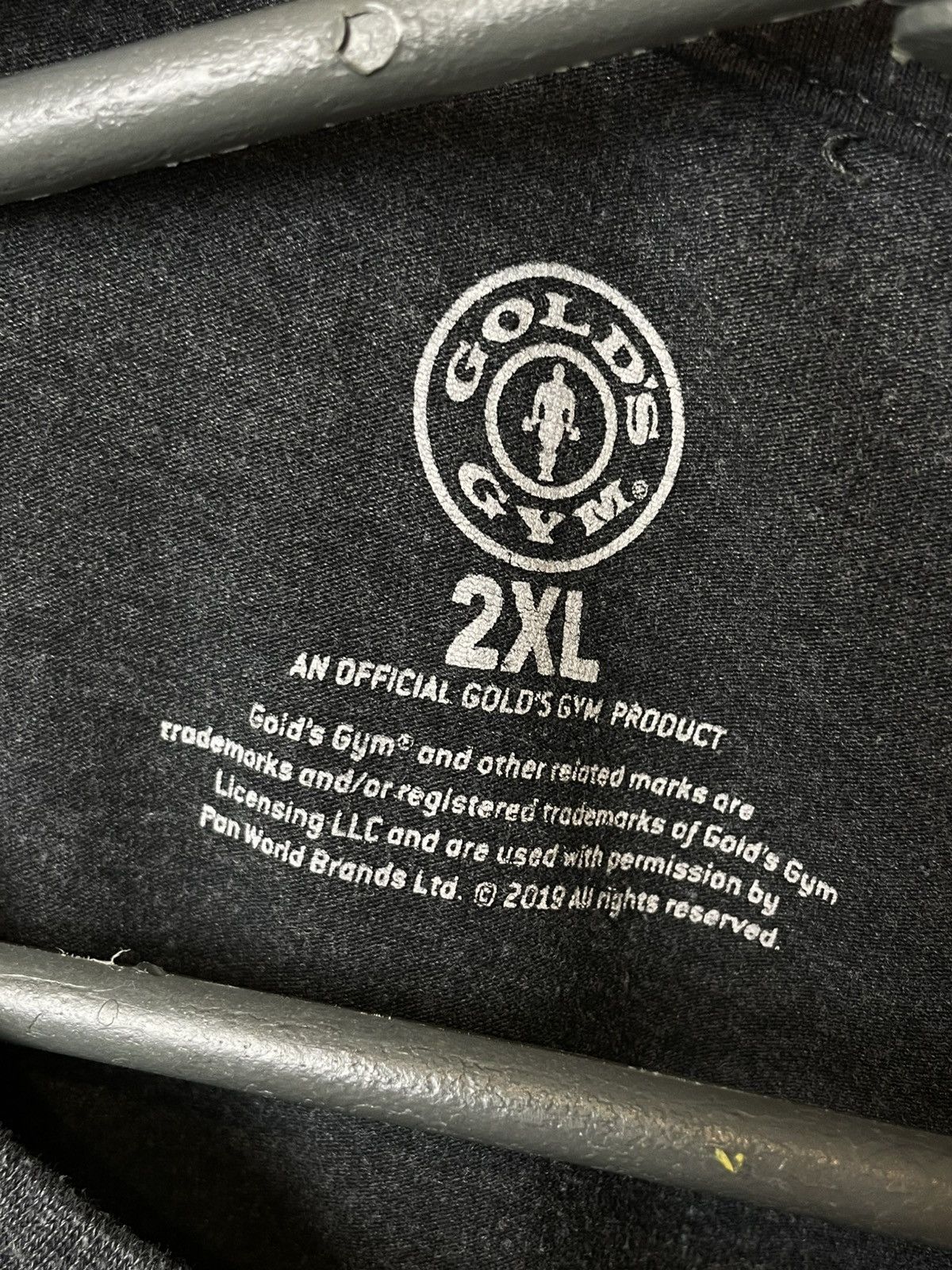 Band Tees GOLD'S GYM MUSCLE FIT GRAPHIC LOGO TEE T SHIRT MUSCLE ARNOLD Size US XXL / EU 58 / 5 - 6 Thumbnail