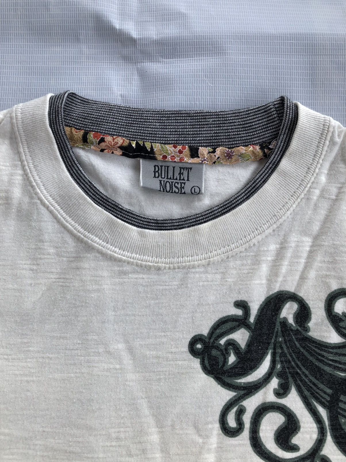 Bullet Noise Bullet Noise girl notorious & Rejecting japaness brand tees Size US L / EU 52-54 / 3 - 3 Thumbnail