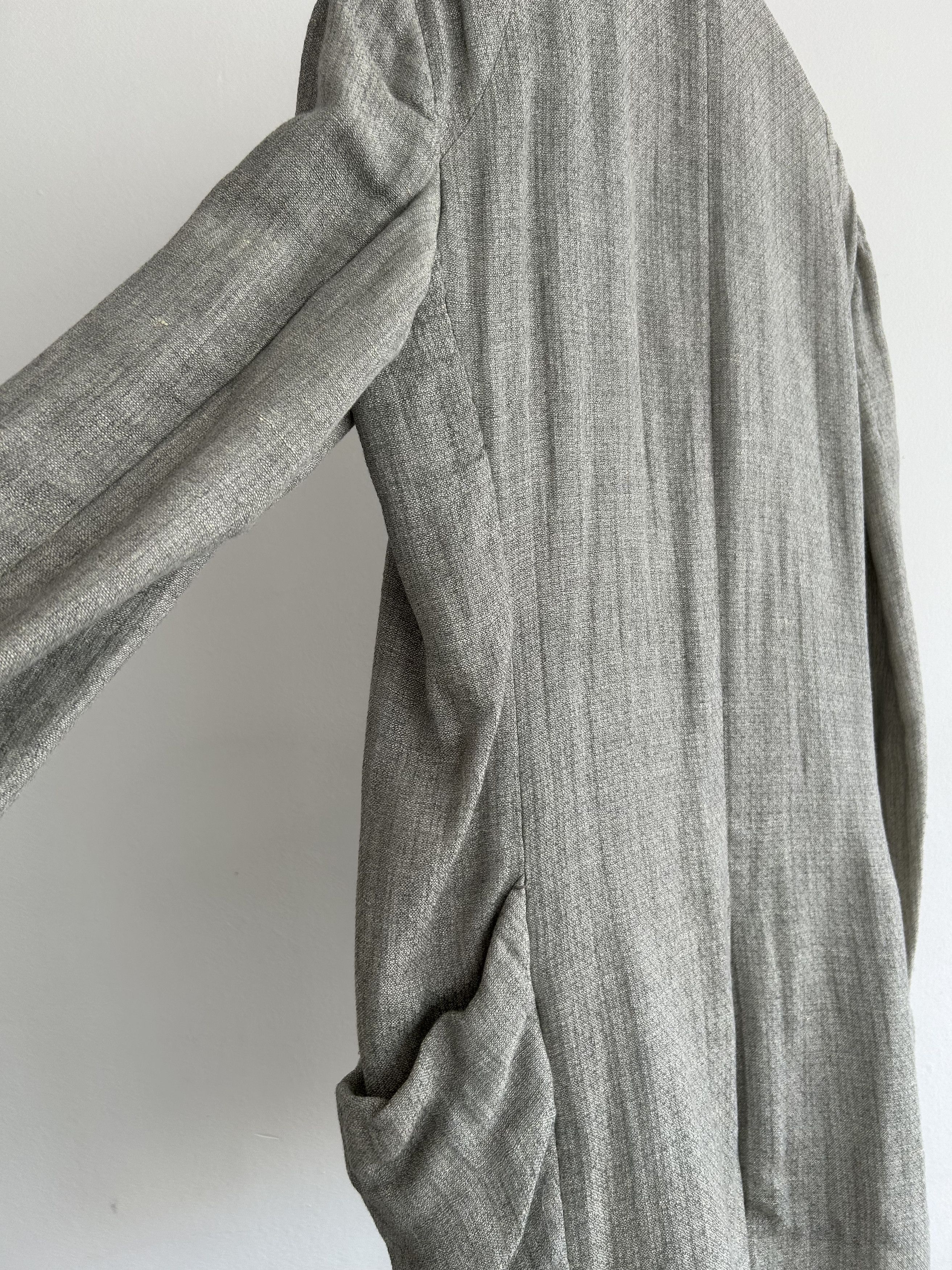 Individual Sentiments Shawl Collar Jacket in Silver (JK22) Size US M / EU 48-50 / 2 - 9 Thumbnail