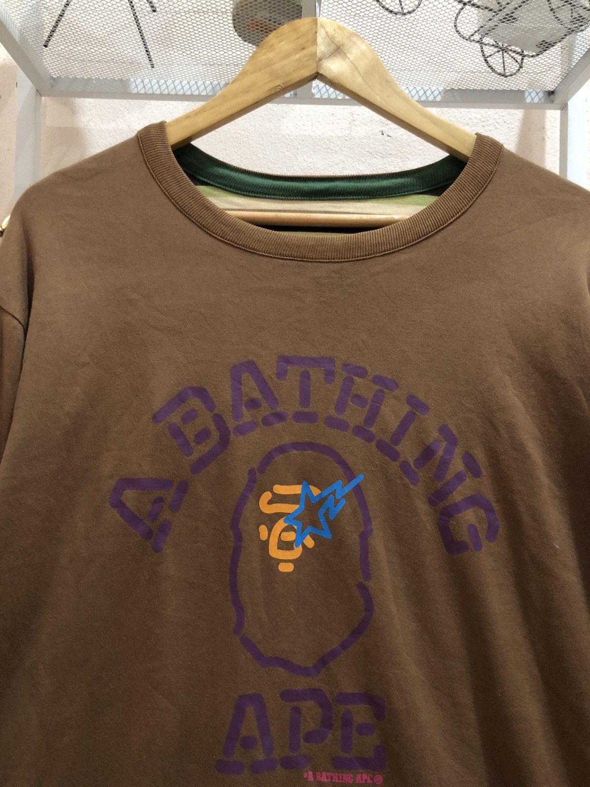 Bape OG A Bathing Ape Reversible Long Sleeve Shirts Size US L / EU 52-54 / 3 - 5 Thumbnail