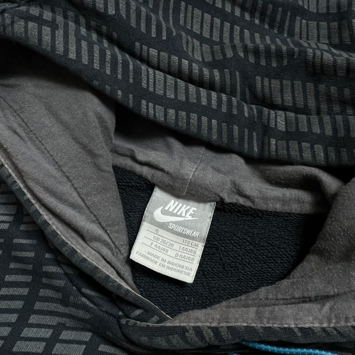 Nike 00s NIKE AIR VINTAGE DRILL OVERSIZE RETRO PULLOVER HOODIE Size US S / EU 44-46 / 1 - 7 Thumbnail