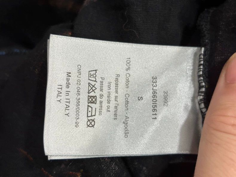 Dior Dior Short Sleeve T-2505 Size US S / EU 44-46 / 1 - 6 Thumbnail