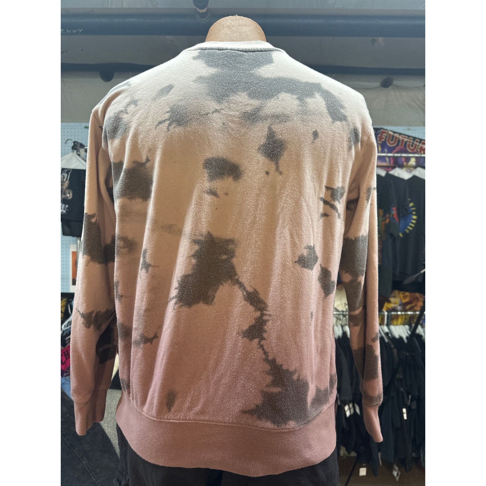 Vans Vans Pink and Black Crew Neck Sweater Size US XS / EU 42 / 0 - 2 Thumbnail